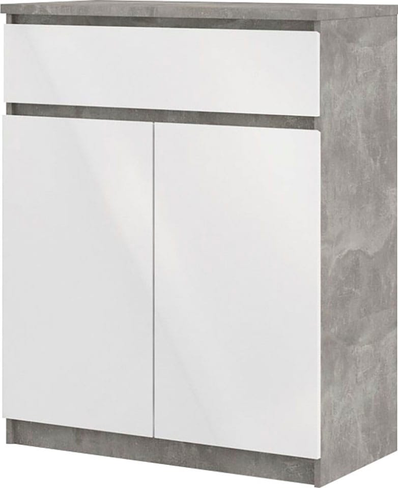 INOSIGN Kommode »Naia«, abgerundete Schubladenkanten auf Metallgleiter, Breite 80,2 cm