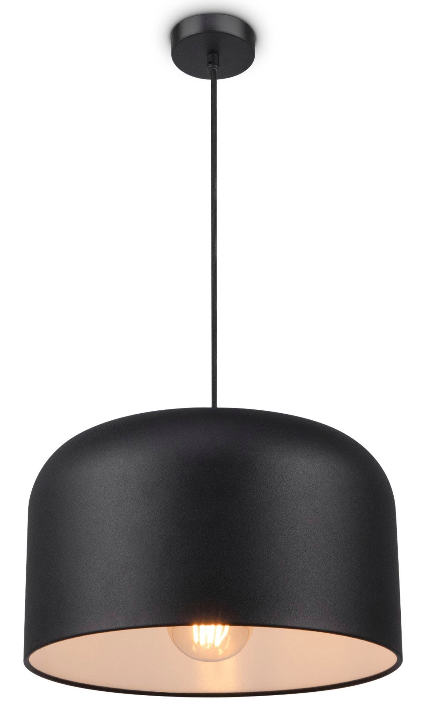 Paco Home Pendelleuchte »BOWL« E27