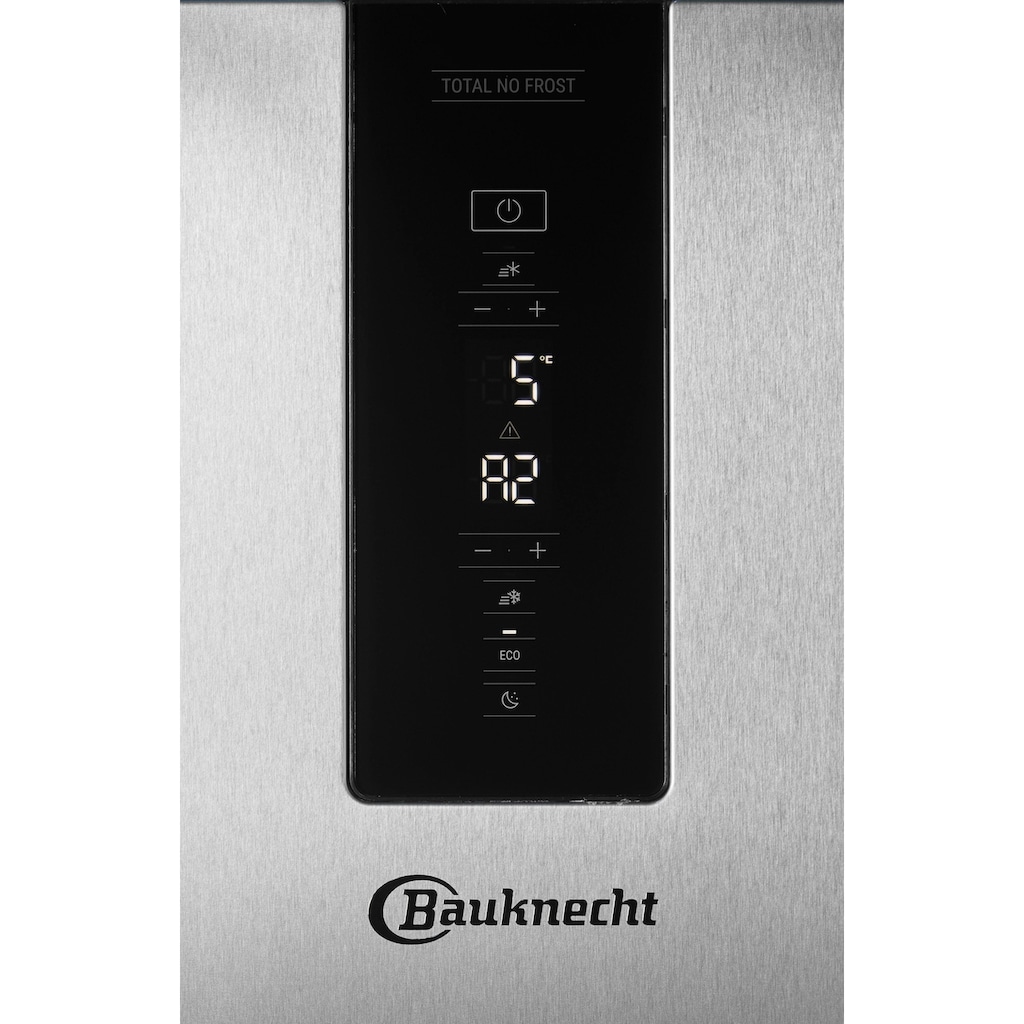 BAUKNECHT Kühl-/Gefrierkombination, KGN ECO 201 A3+ IN (2), 201 cm hoch, 59,6 cm breit, 4 Jahre Herstellergarantie