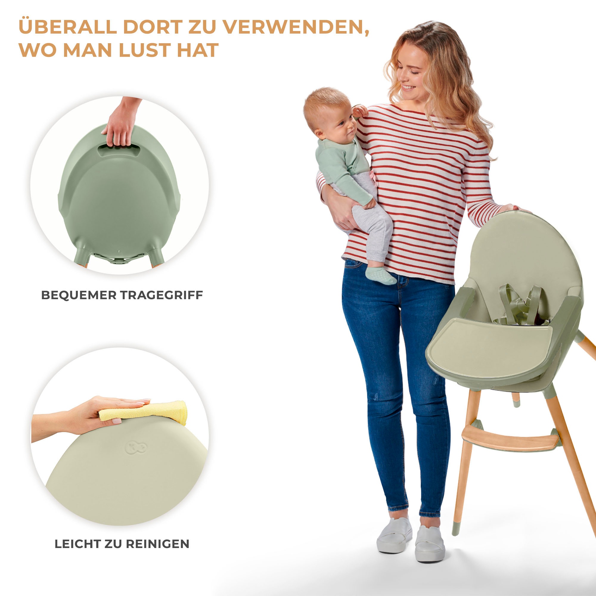 Kinderkraft Hochstuhl »FINI 2«