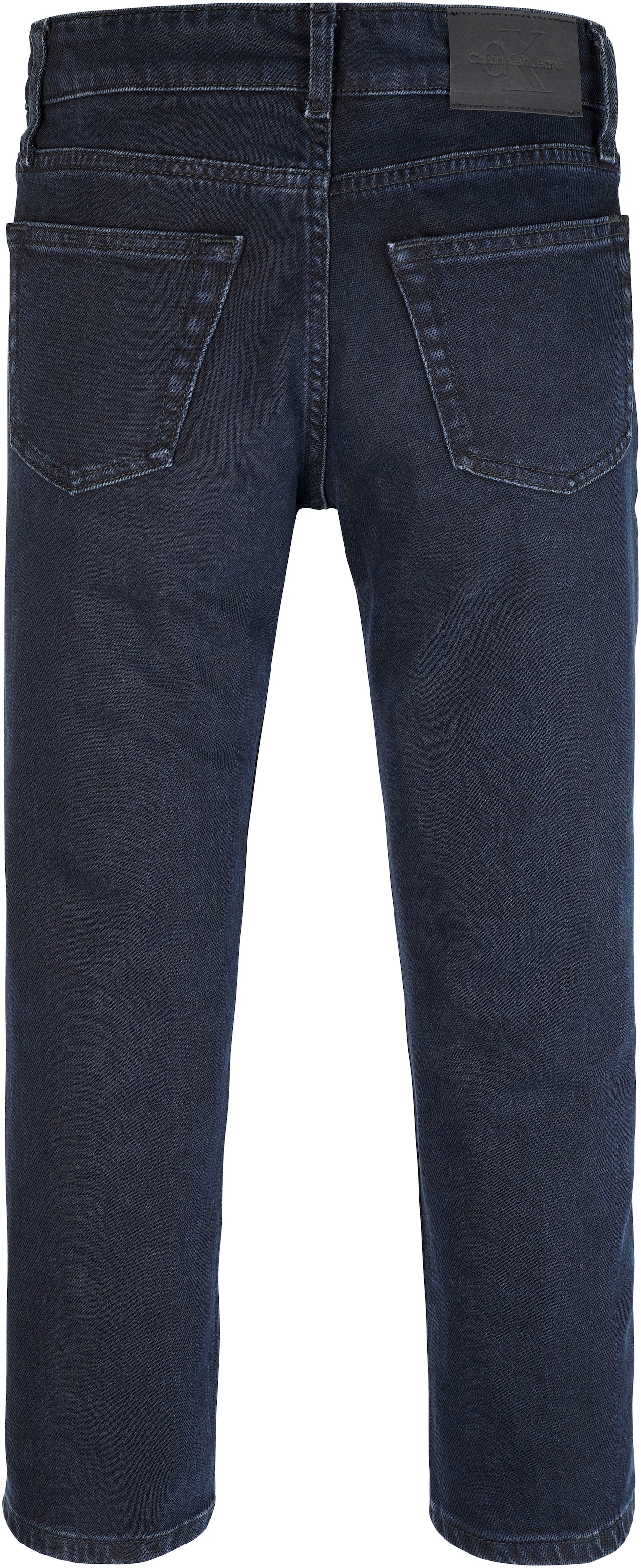 Calvin Klein Jeans Dad-Jeans »BLUE OD BLACK DAD CF«, für Kinder bis 16 Jahre mit Lederpatch