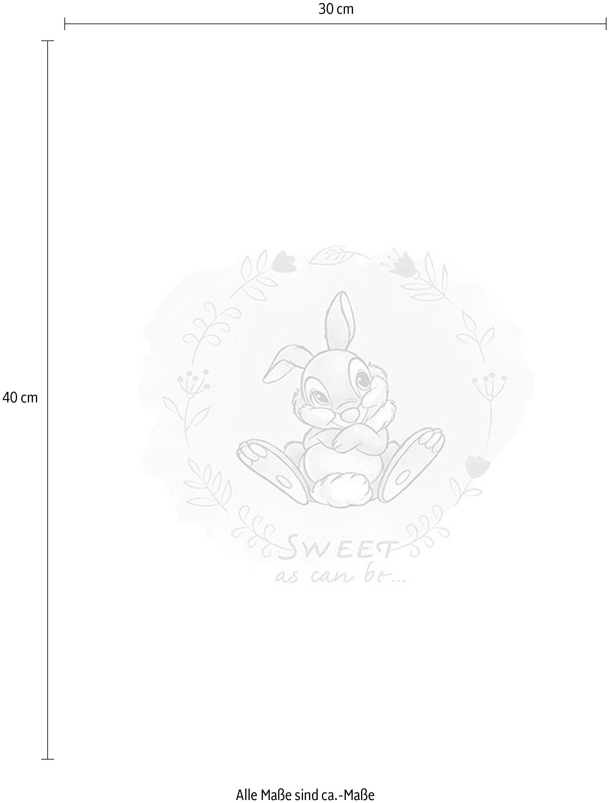 Komar Bild »Klopfer« Disney 1 Stk. tlg. Wandbild zur Dekoration im Kinderzimmer - ohne Rahmen