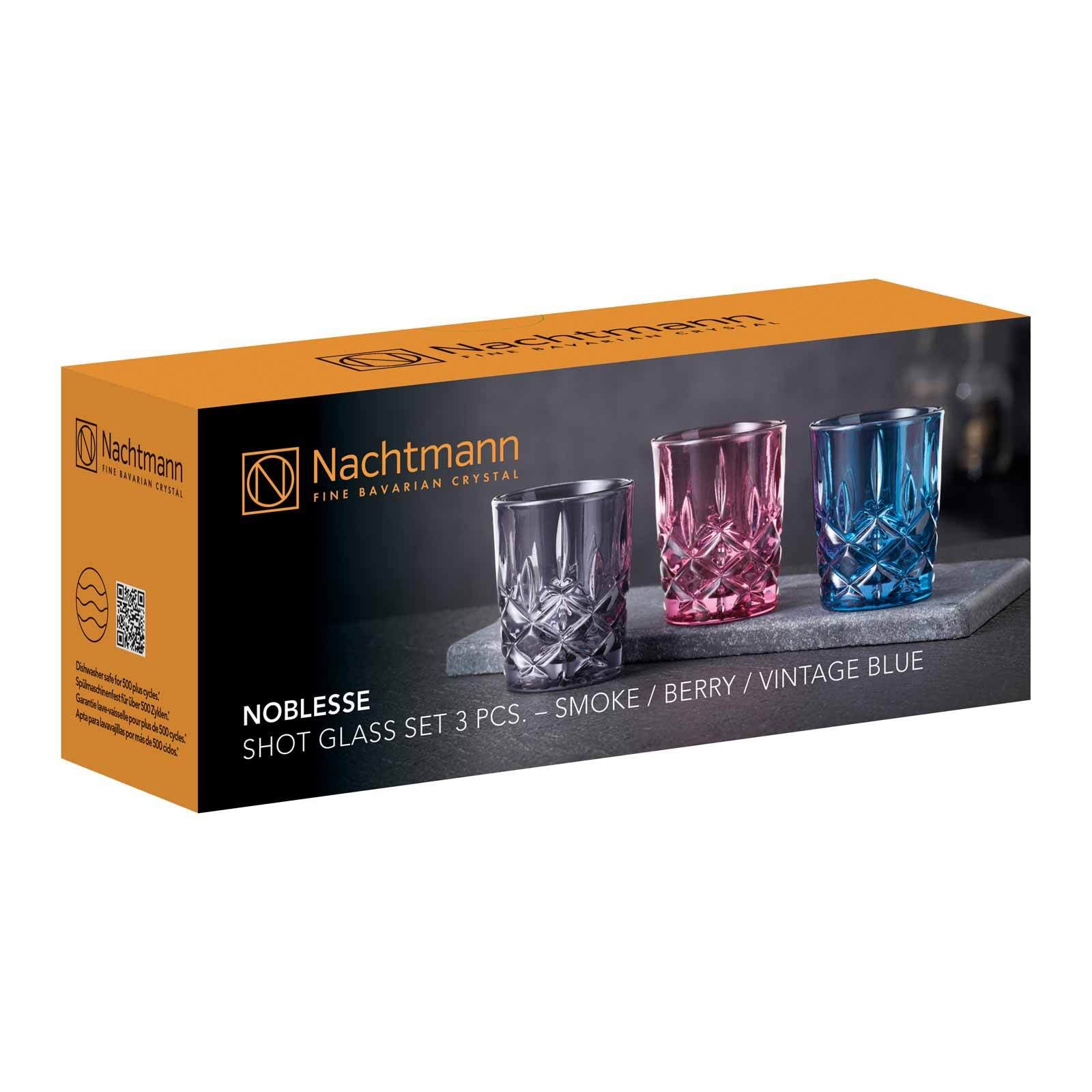 Nachtmann Schnapsglas »Stamper Mixed Colors Noblesse 55 ml 6er Set bunt«