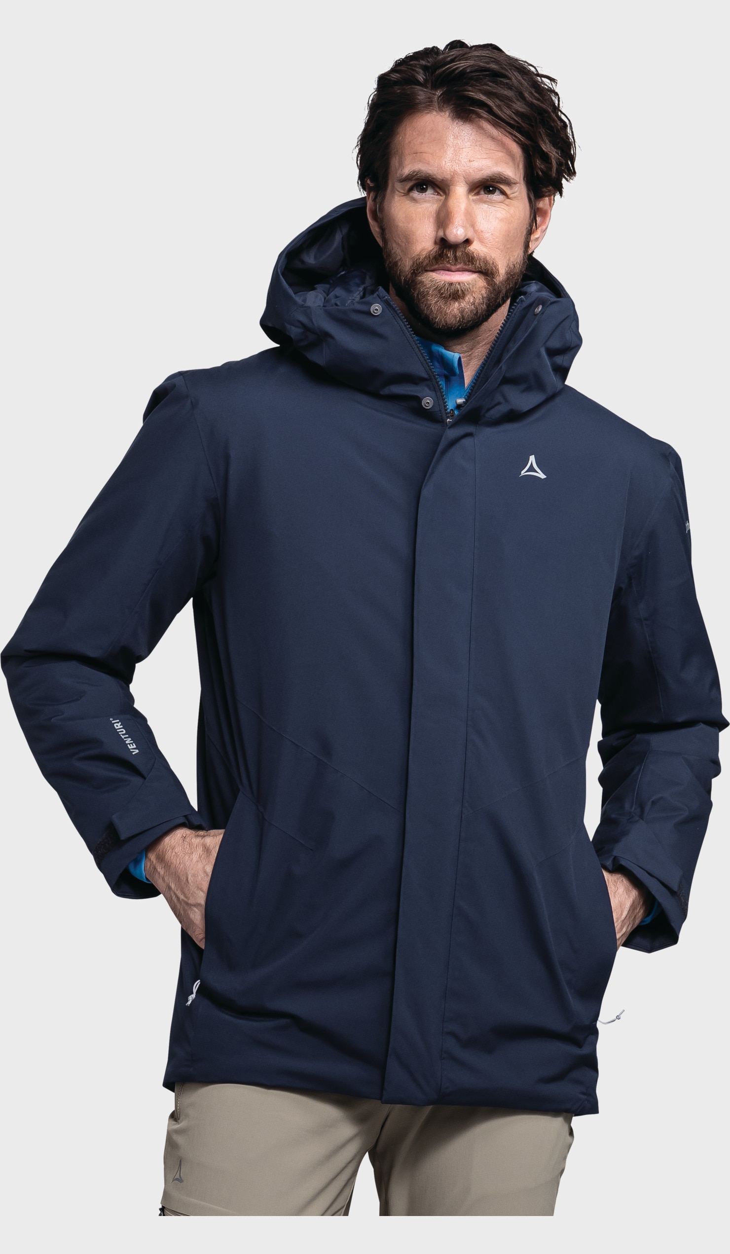 Schöffel Langjacke »Parka Style Froda MNS« mit Kapuze