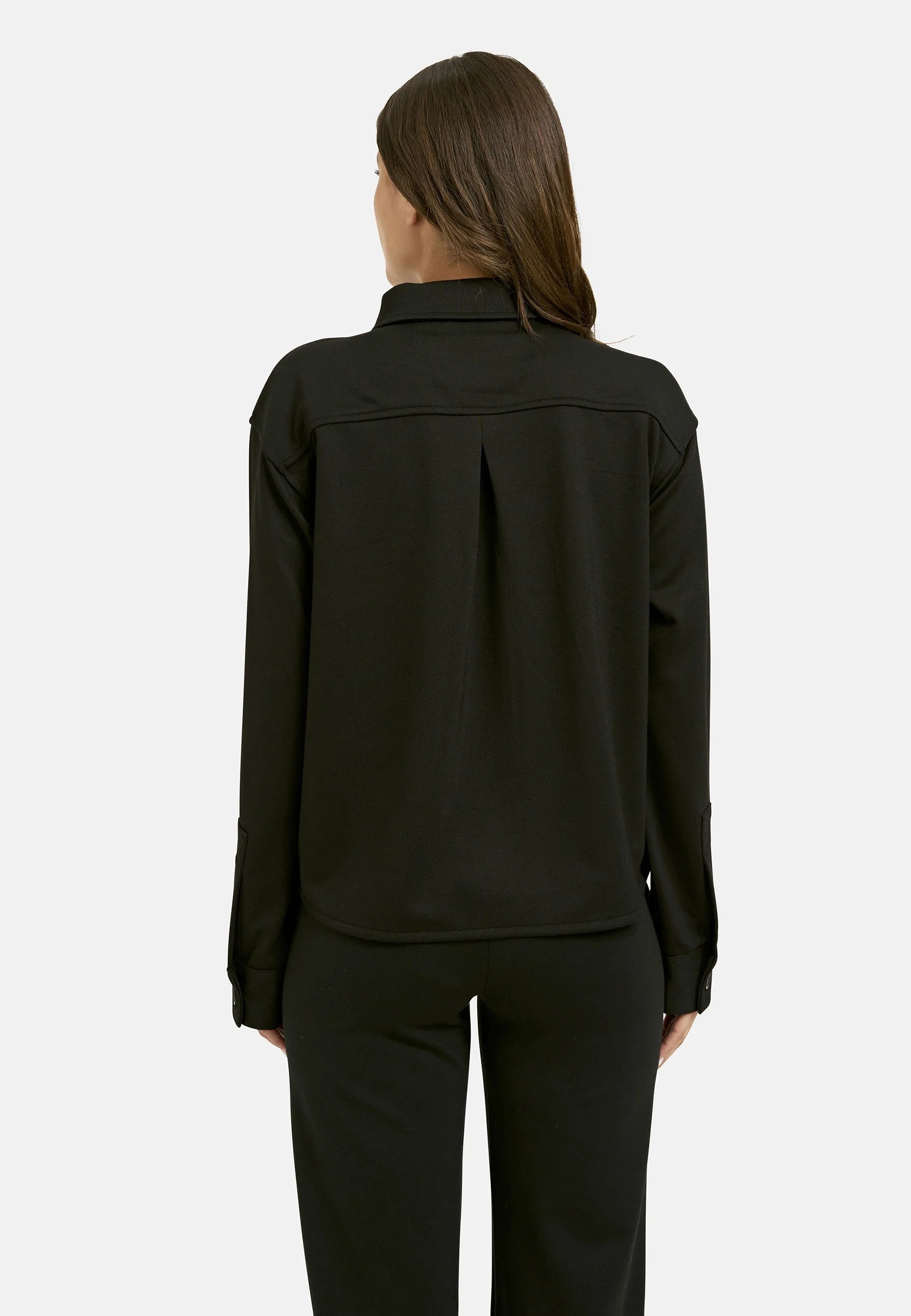 Smith & Soul Hemdjacke mit aufgesetzten Taschen, Jersey