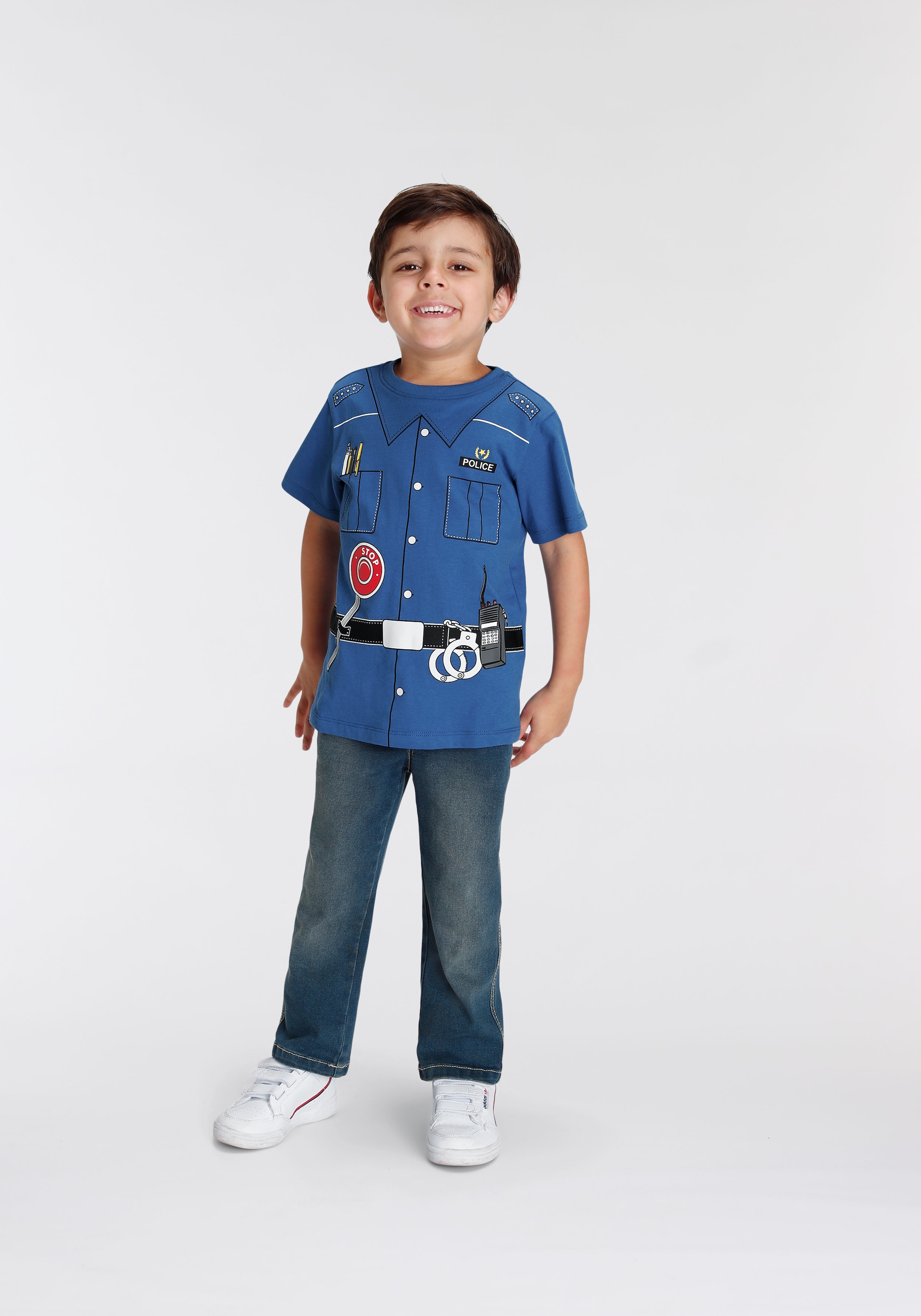 KIDSWORLD T-Shirt »POLIZEI«, Uniform Druck bei