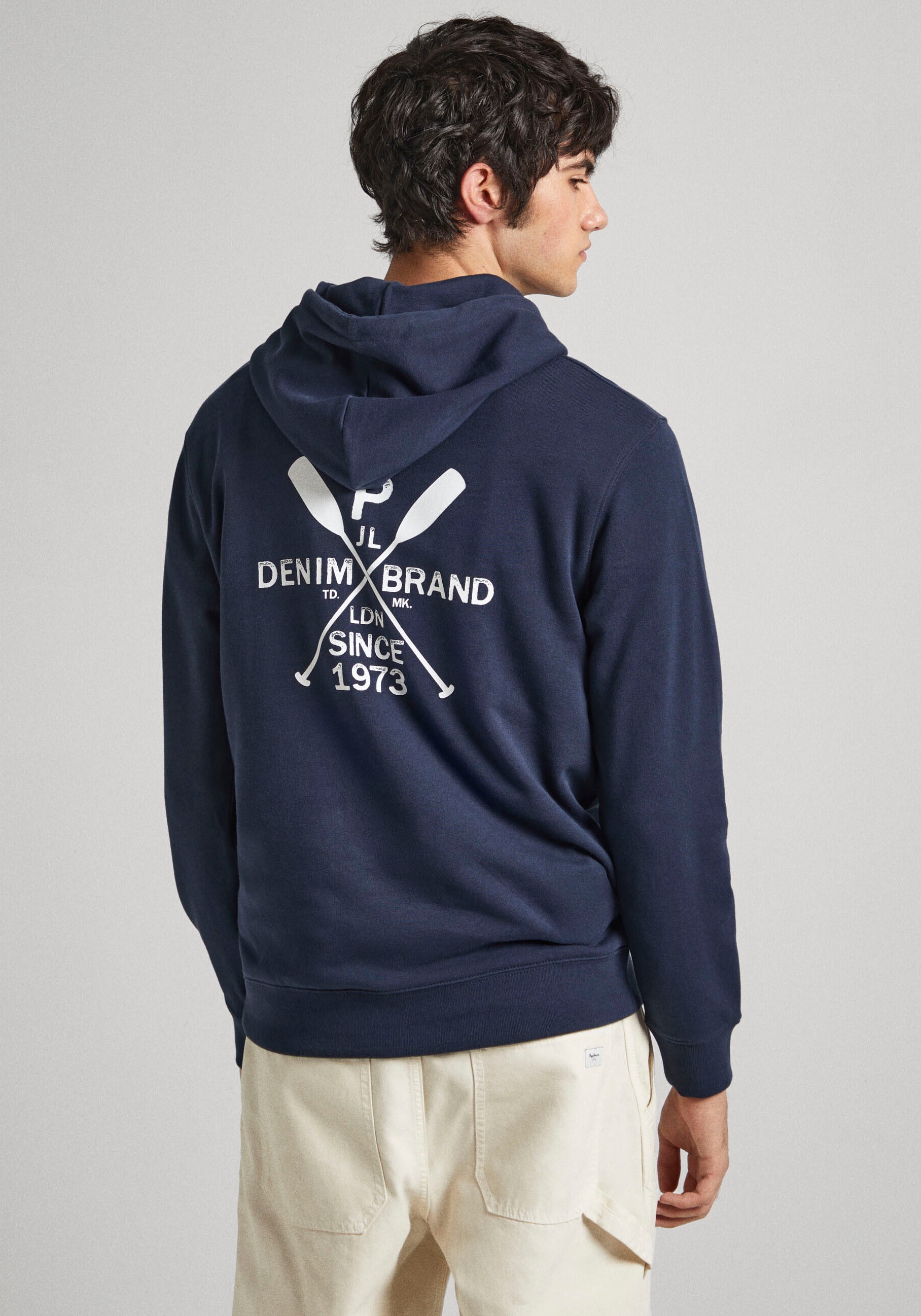 Pepe Jeans Kapuzensweatshirt, mit großem Rückenprint