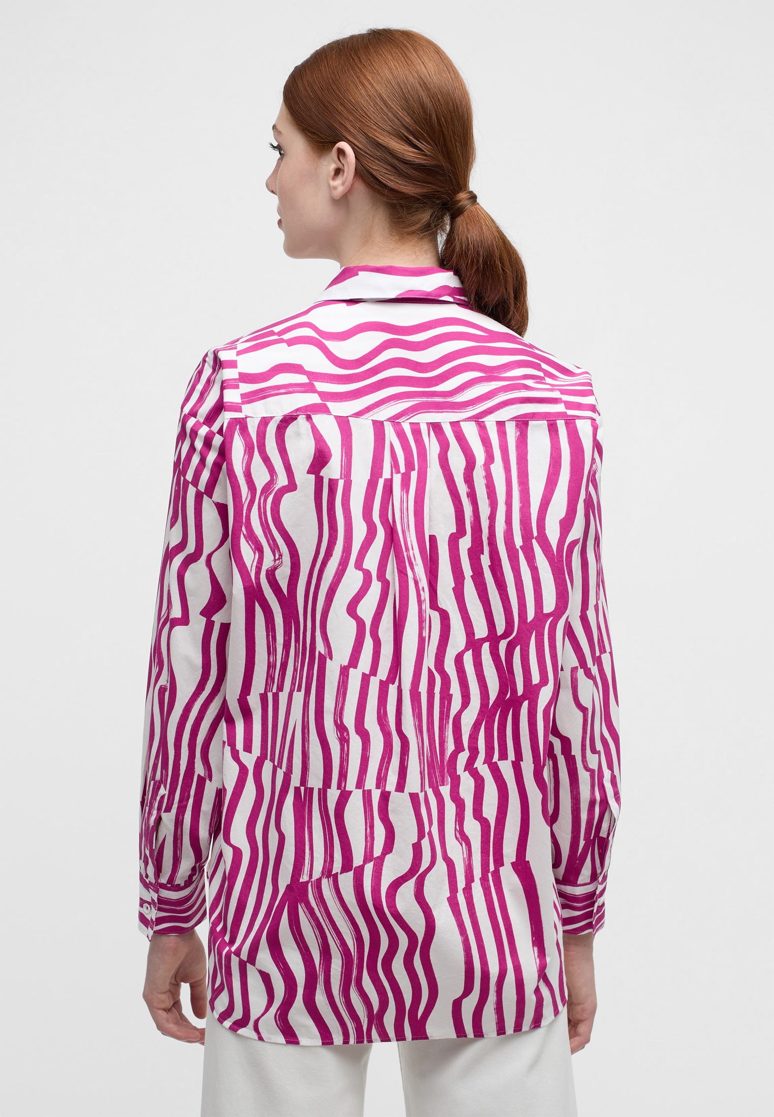 Eterna Hemdbluse »OVERSIZE FIT« EASY IRON (bügelleicht)