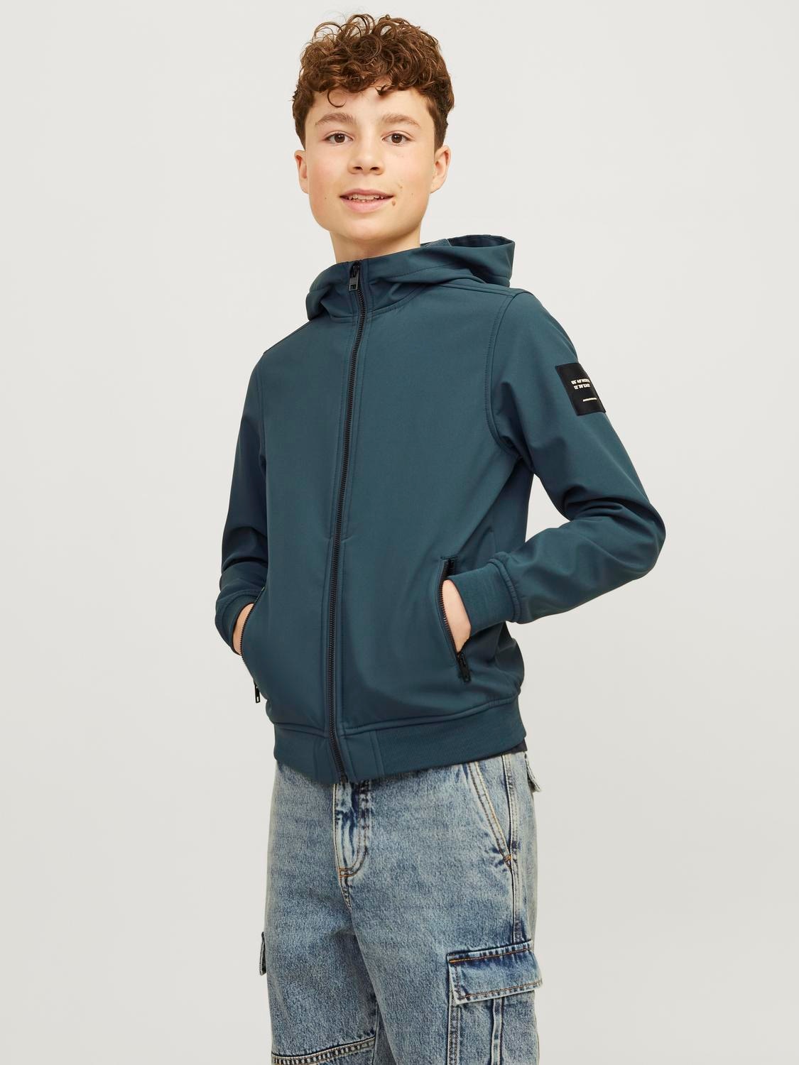 Jack & Jones Junior Softshelljacke »JJEBASIC SOFTSHELL HOOD SN JNR«, mit Kapuze