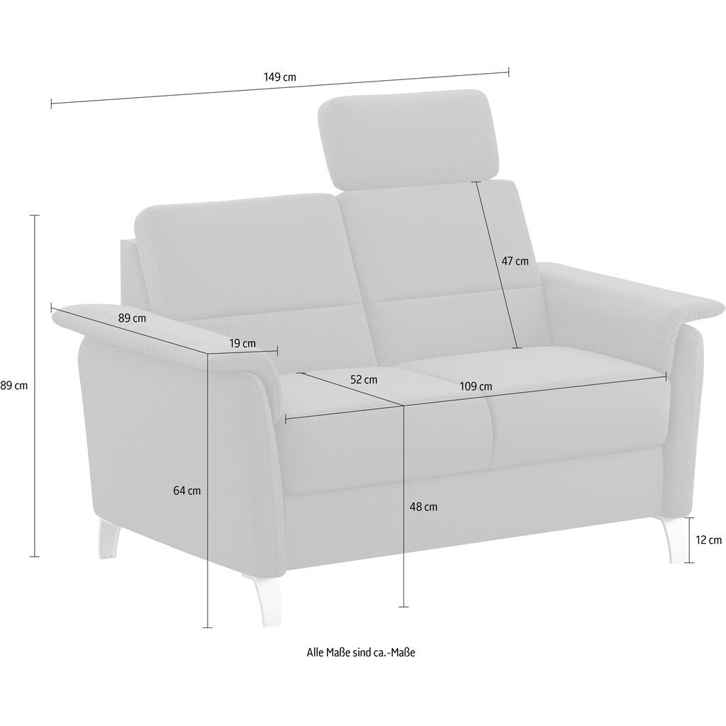 sit&more 2-Sitzer »Palmera«