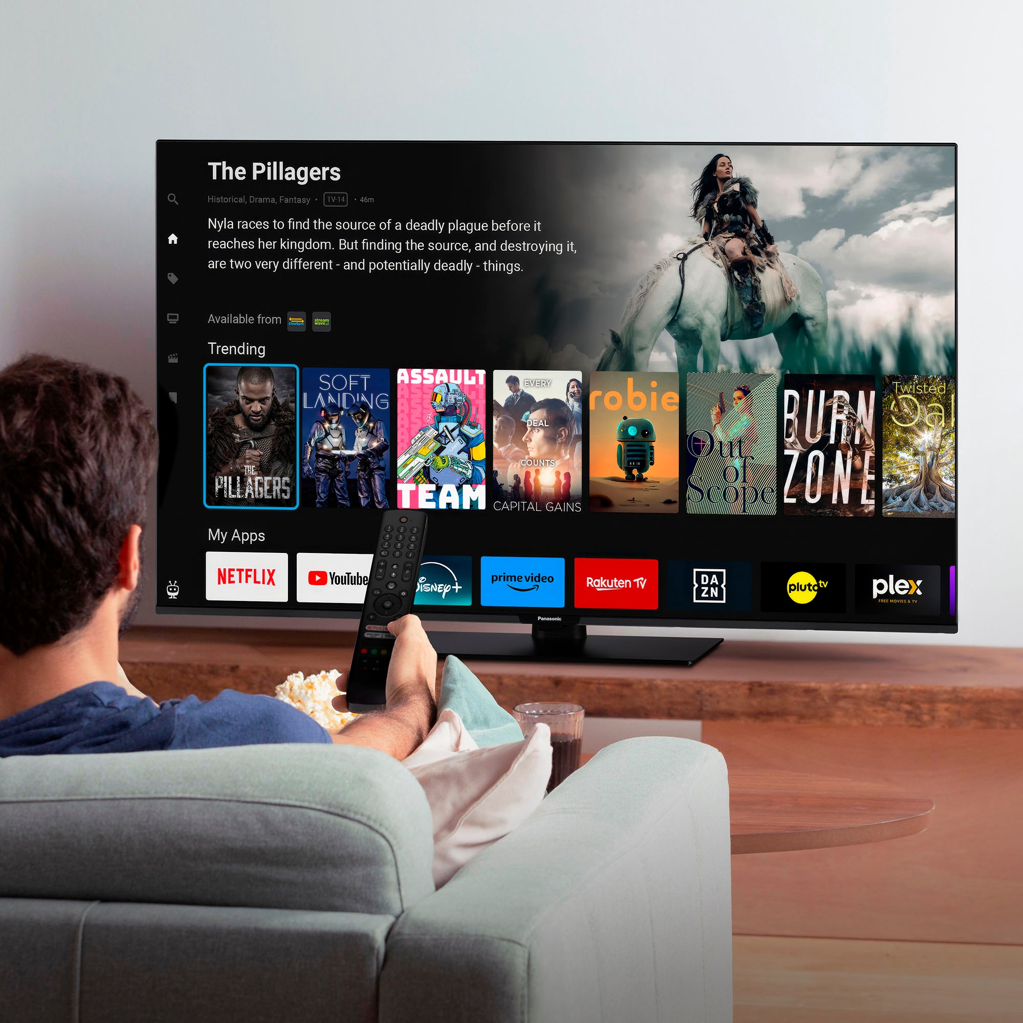 Panasonic LED-Fernseher »TB-55W61AEZ«, 4K Ultra HD, Smart-TV