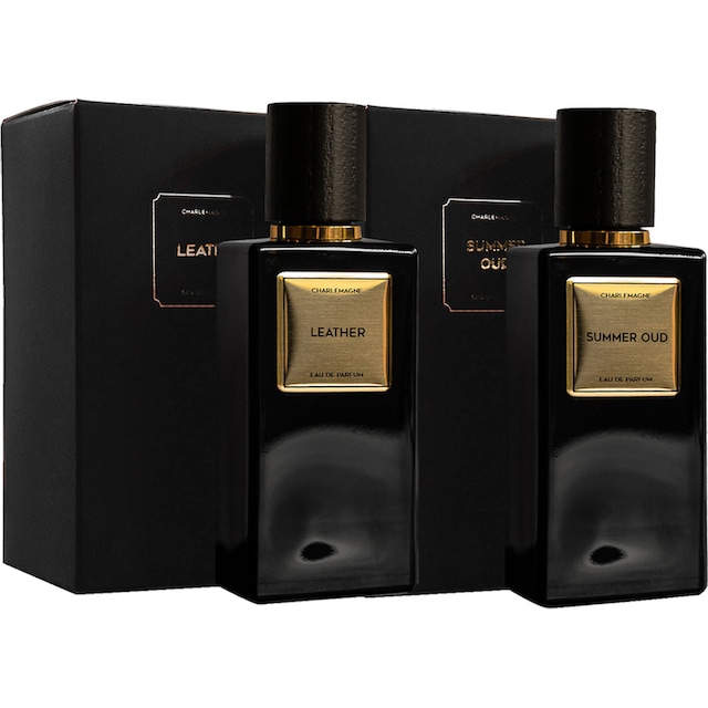 Leather de Oud«, & UNIVERSAL tlg.) Set | (2 Duft-Set Summer bestellen Parfum »Eau CHARLEMAGNE