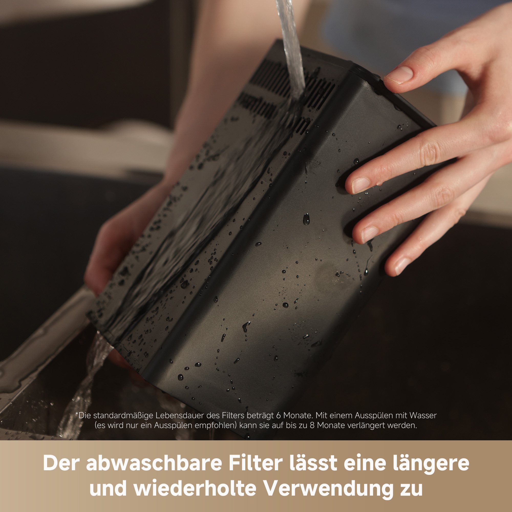 Dreame Komposter »SF25 Food Disposer« Dreiklingensystem, Aktivkohlefilter, Automatische Reinigung