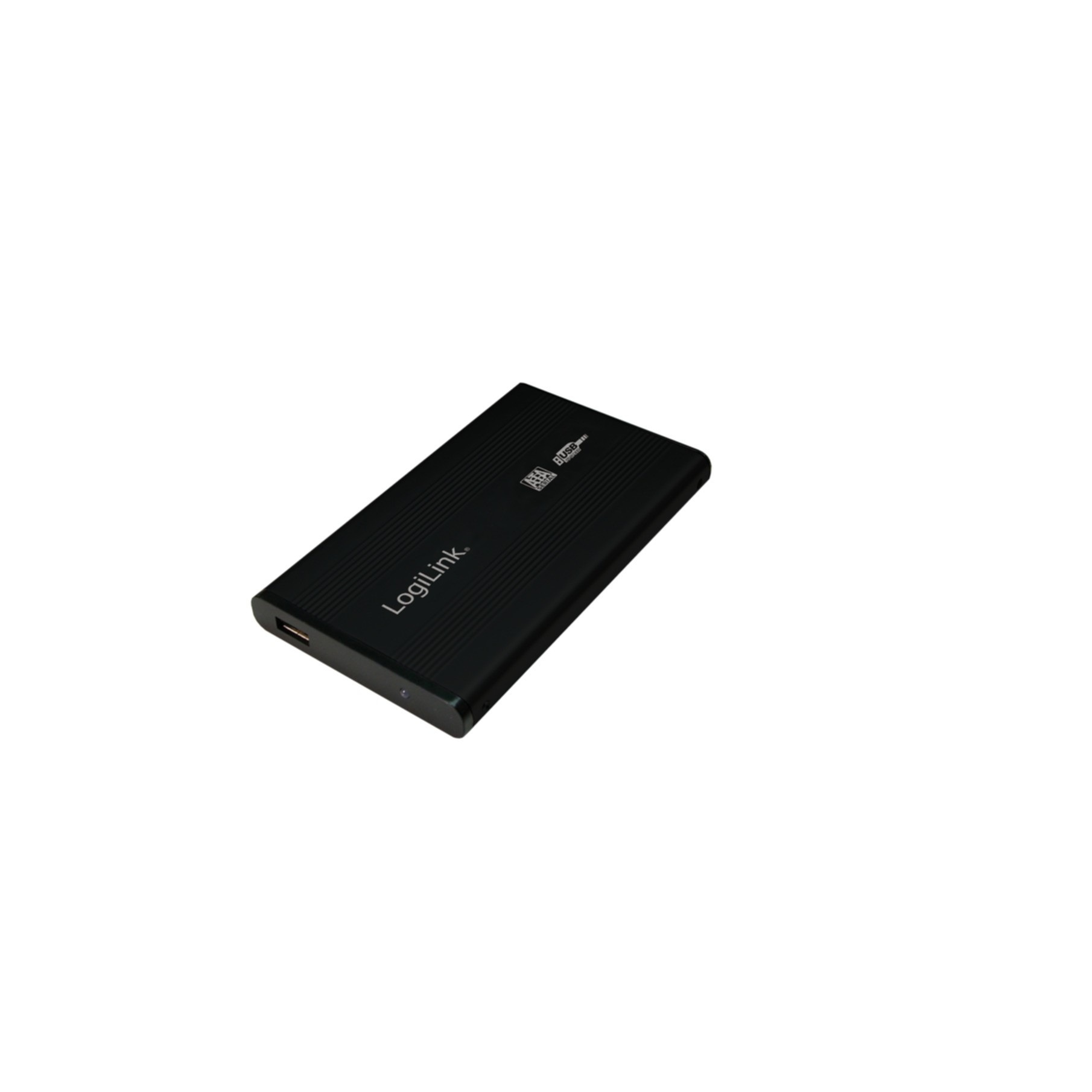 LogiLink HDD-Festplatte »USB 2.0 Aluminium-Gehäuse für 2,5 Zoll SATA HDD«, 2,5 Zoll, Anschluss USB 2.0