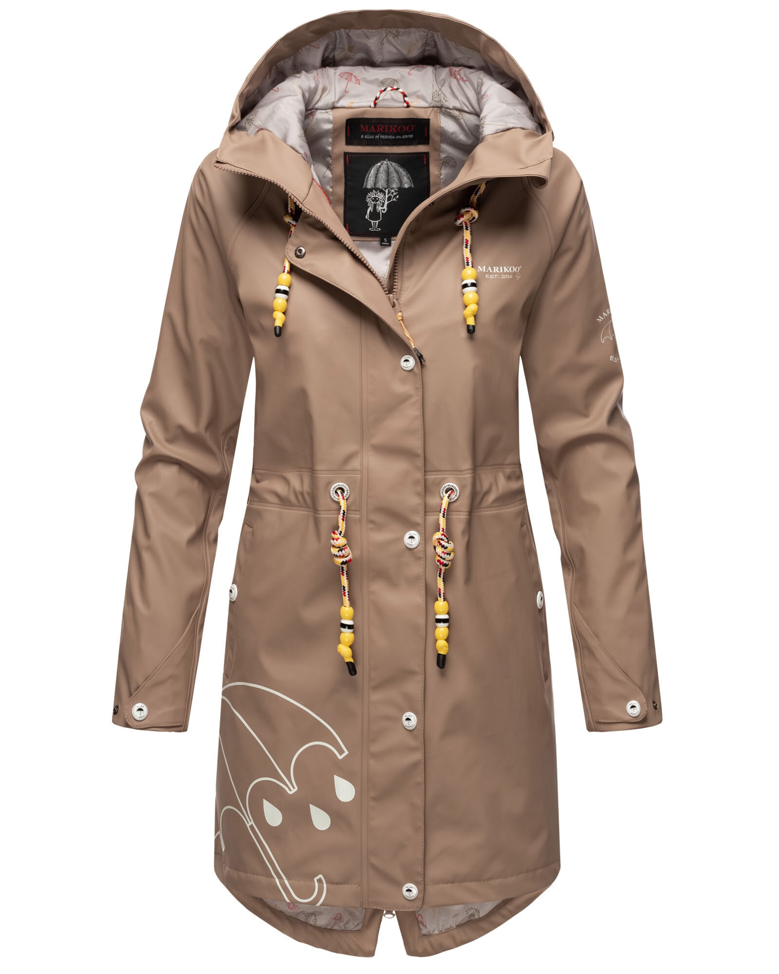 Marikoo Outdoorjacke »Marikoo Dancing Umbrella Damen Jacke B924«