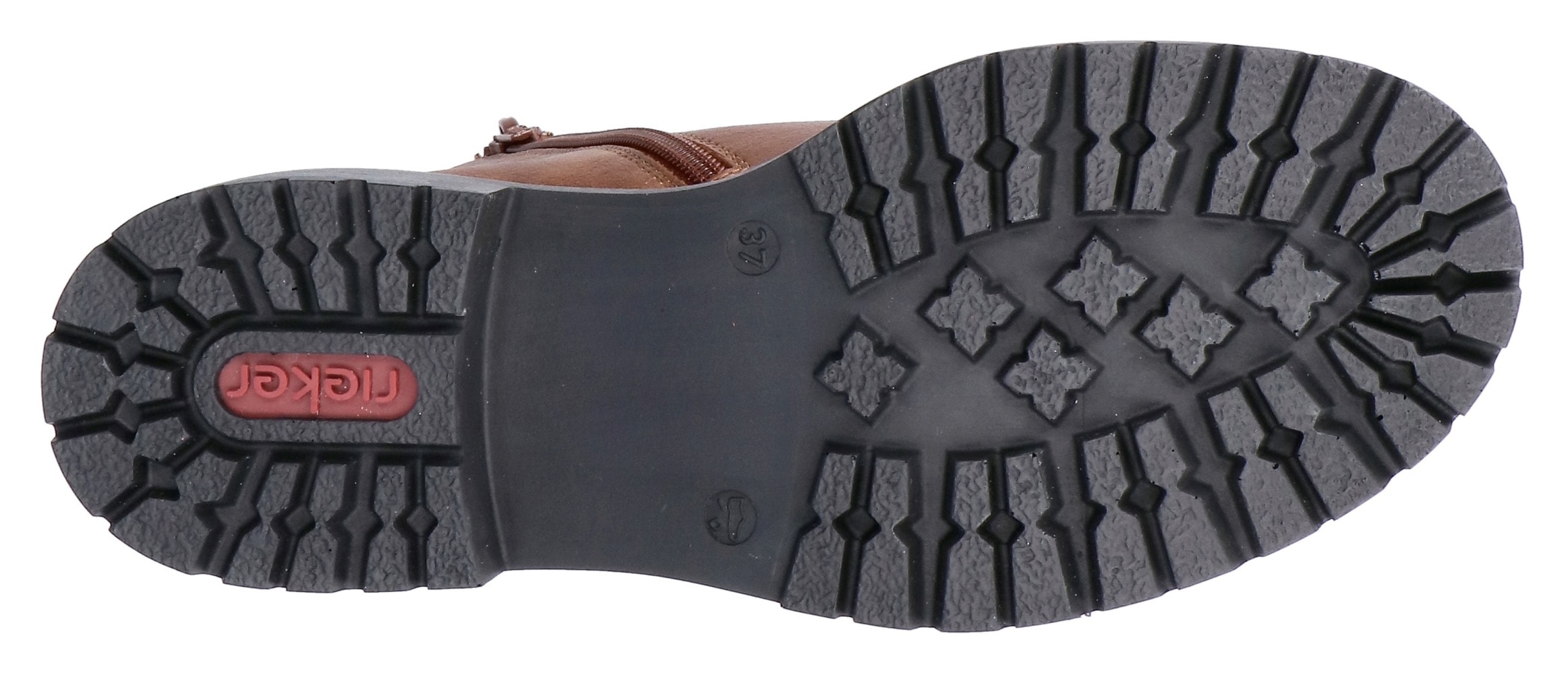 Rieker Schnürboots  , Winterstiefel, Boots mit kontrastfarbener Rahmennaht