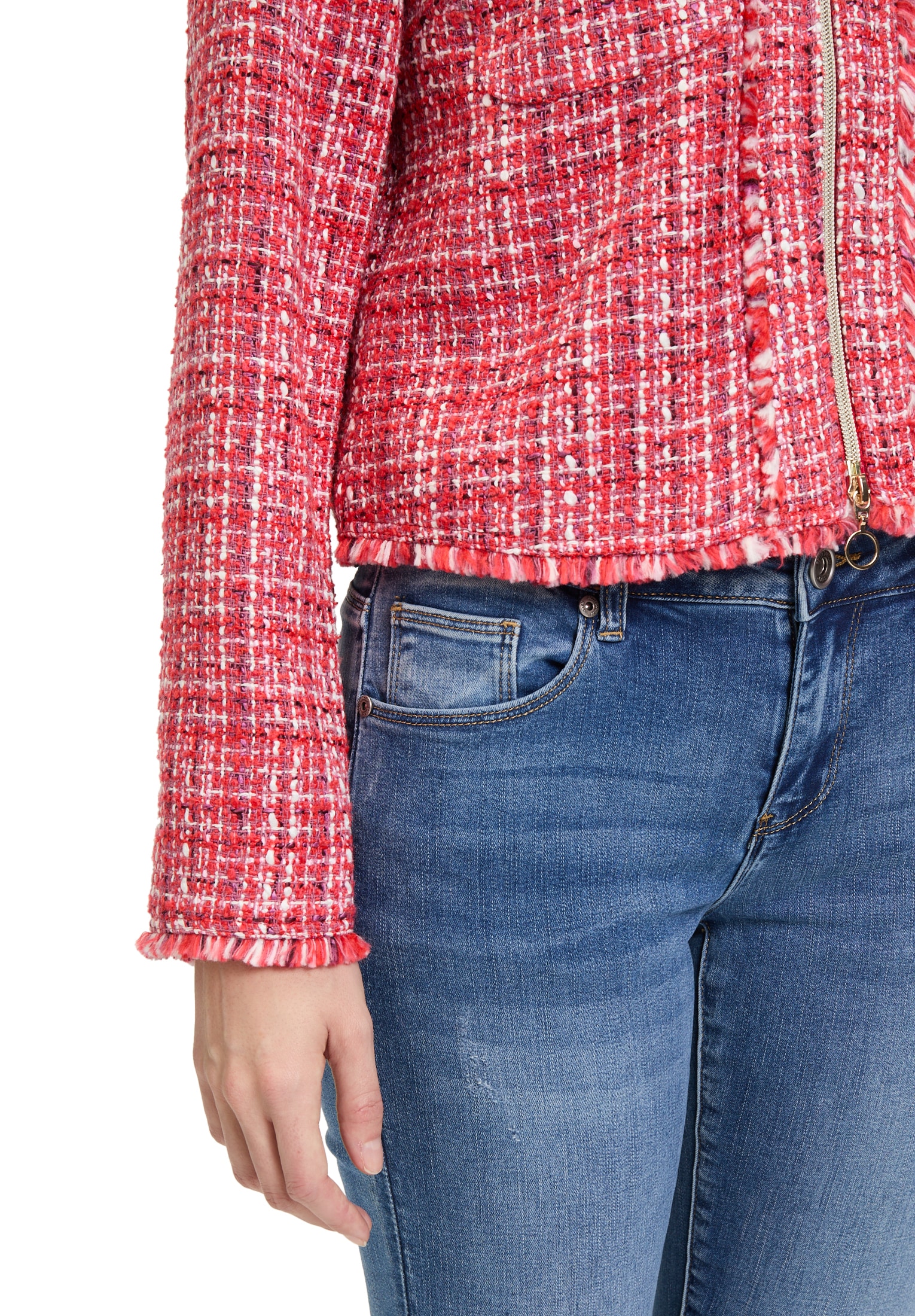 Betty Barclay Jackenblazer »Blazer-Jacke mit Fransen«