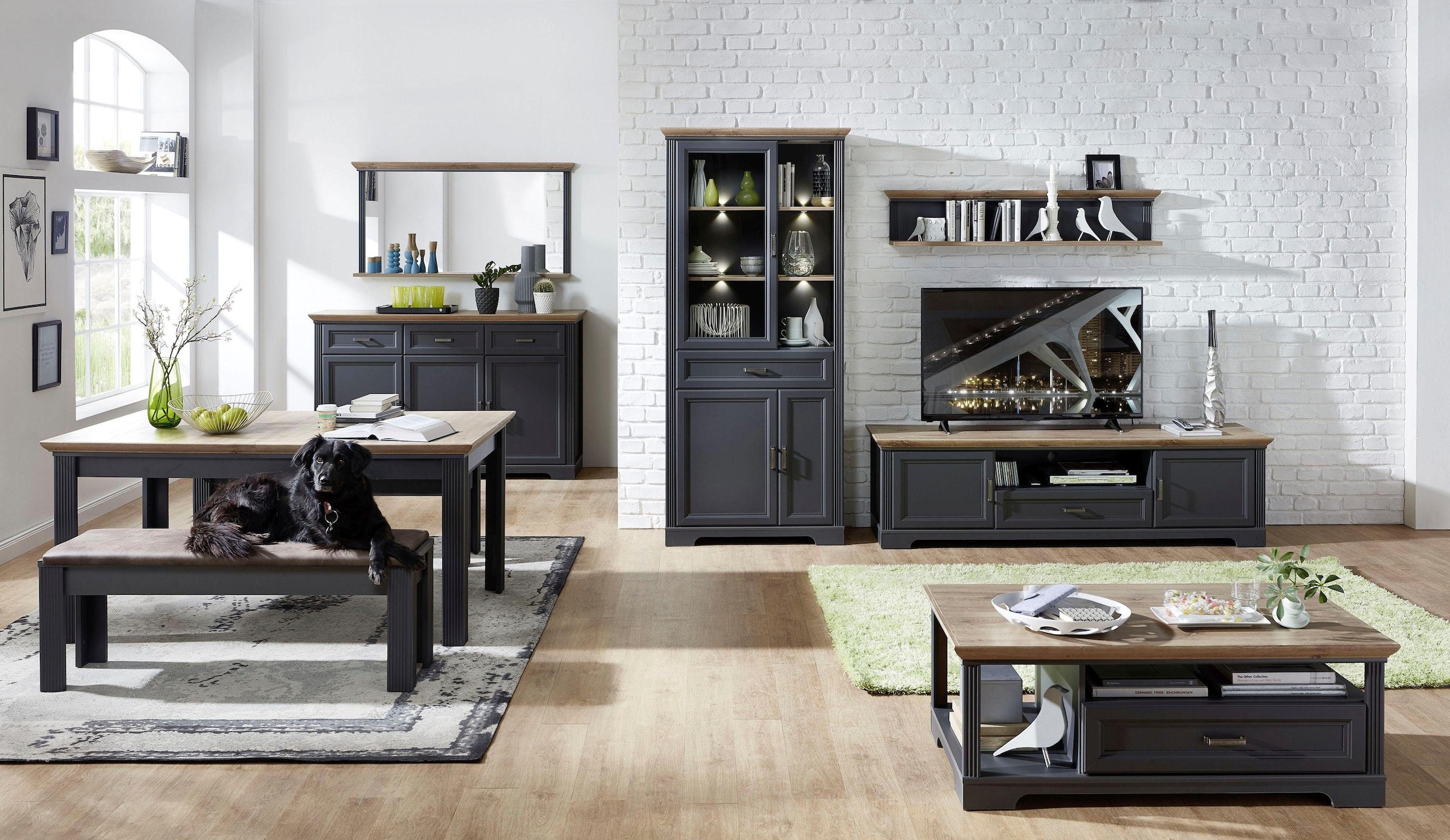 Innostyle Vitrine »Jasmin«, inklusive Beleuchtung