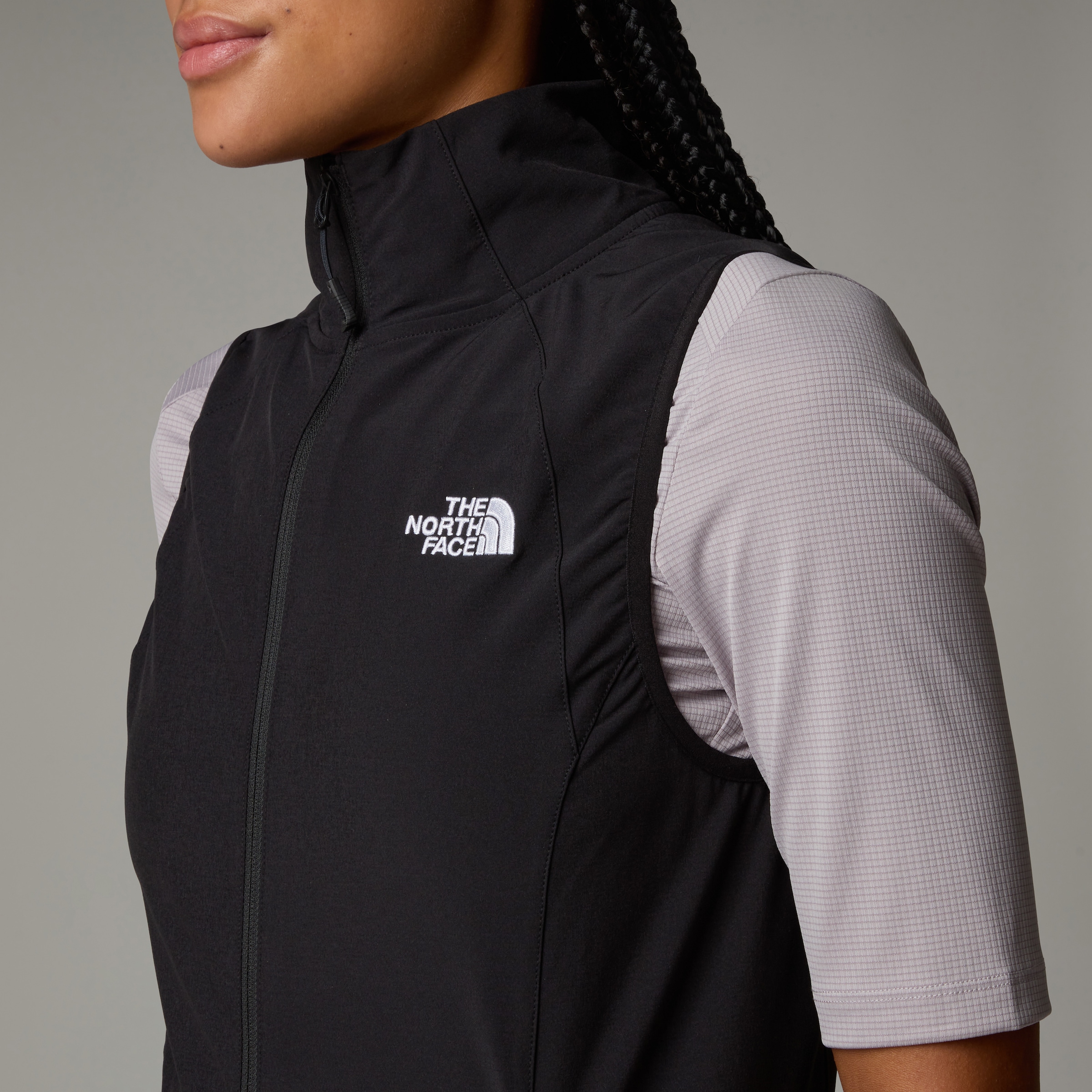 The North Face Softshellweste »Nimble Weste für Damen«, (1 tlg.)
