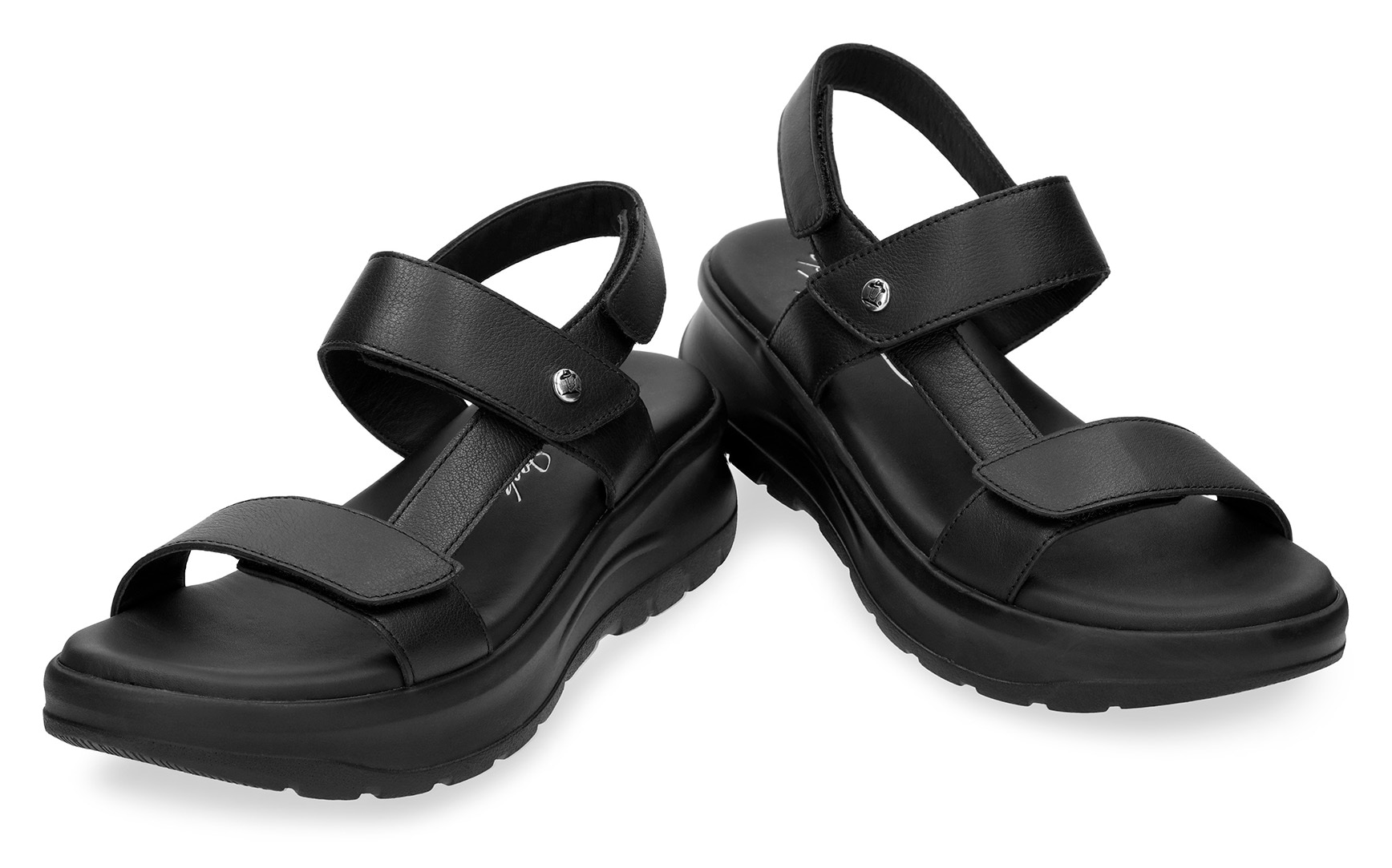 Panama Jack Plateausandale »Noor«, Sandalette, Sommerschuh, Klettschuh mit gepolsterter Innensohle
