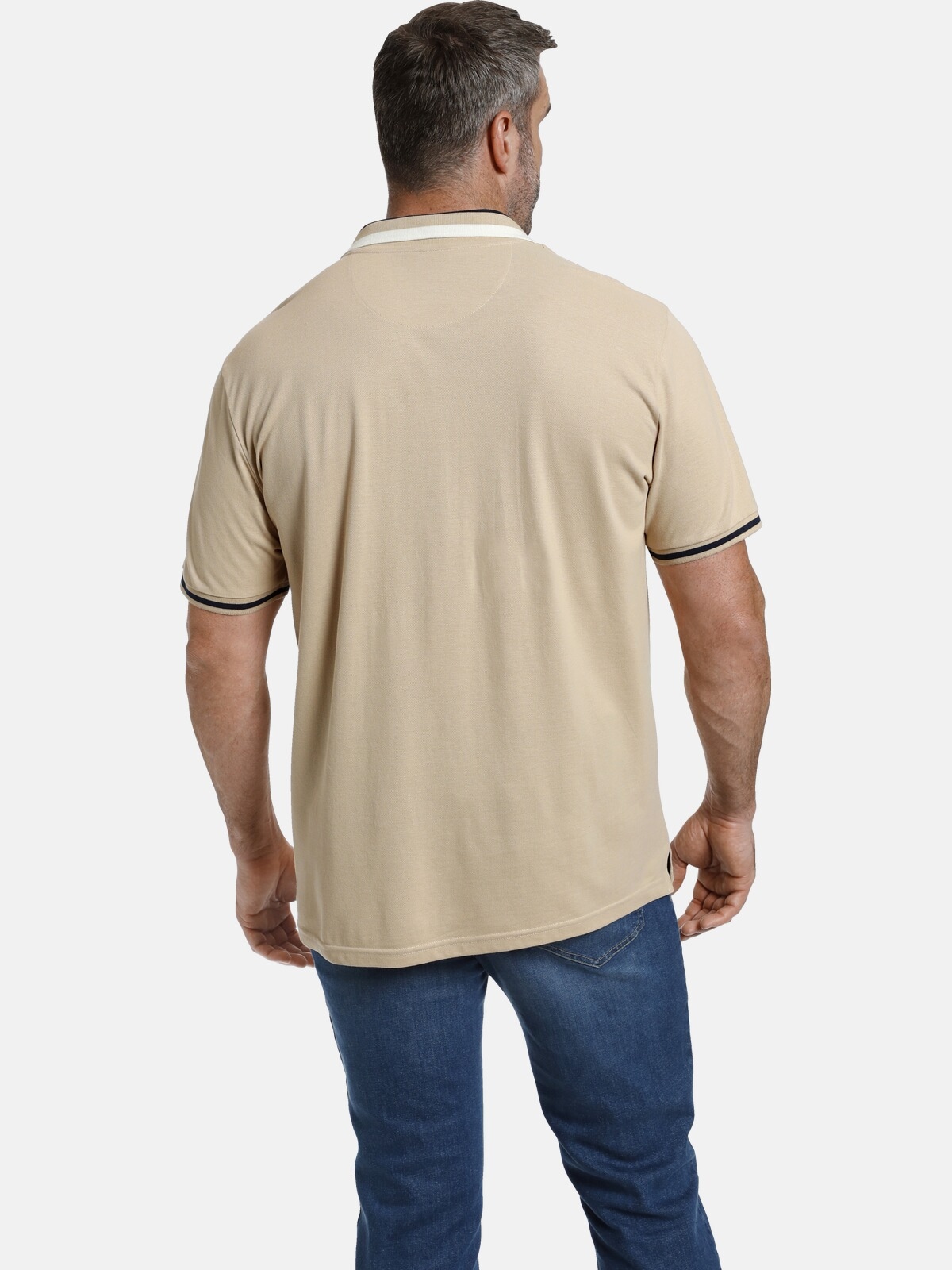 Charles Colby Poloshirt »Poloshirt EARL BAIRRE«, (1 tlg.), mit Colour-Blocking Kragen