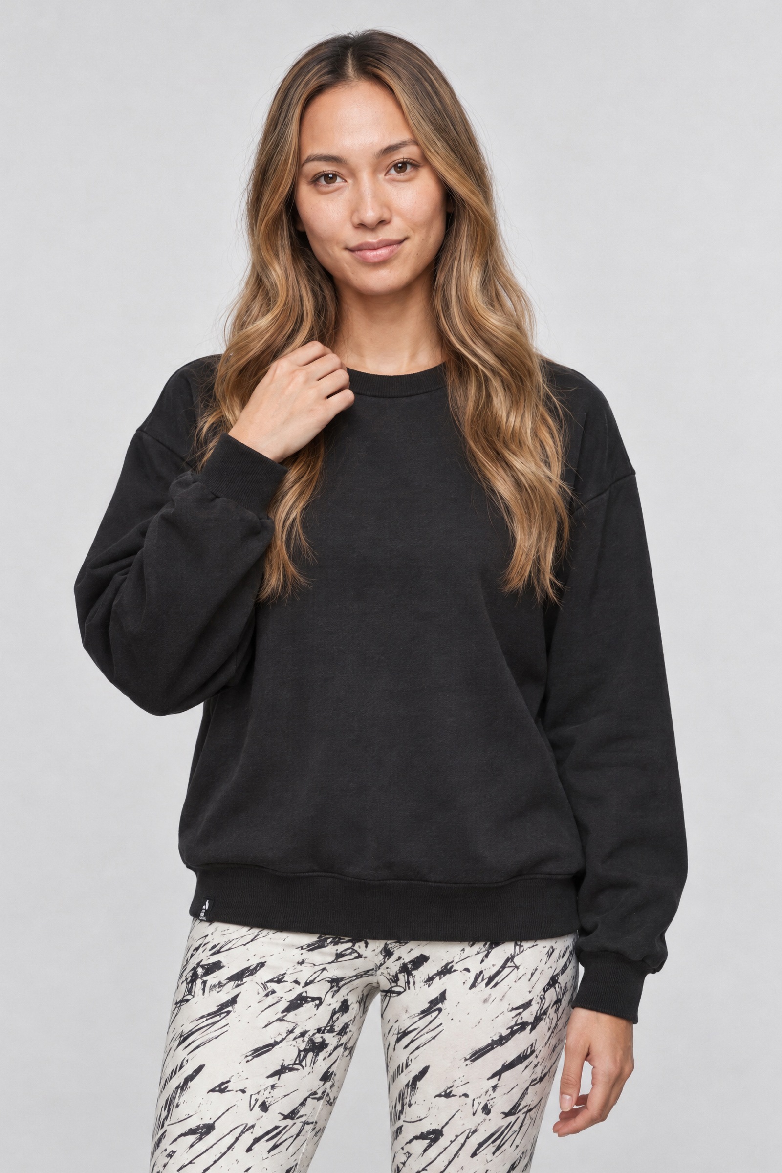 Alife & Kickin Sweatshirt , Rückenprint Follow me, Rundhals, Rippbündchen, leicht weiter Schnitt

