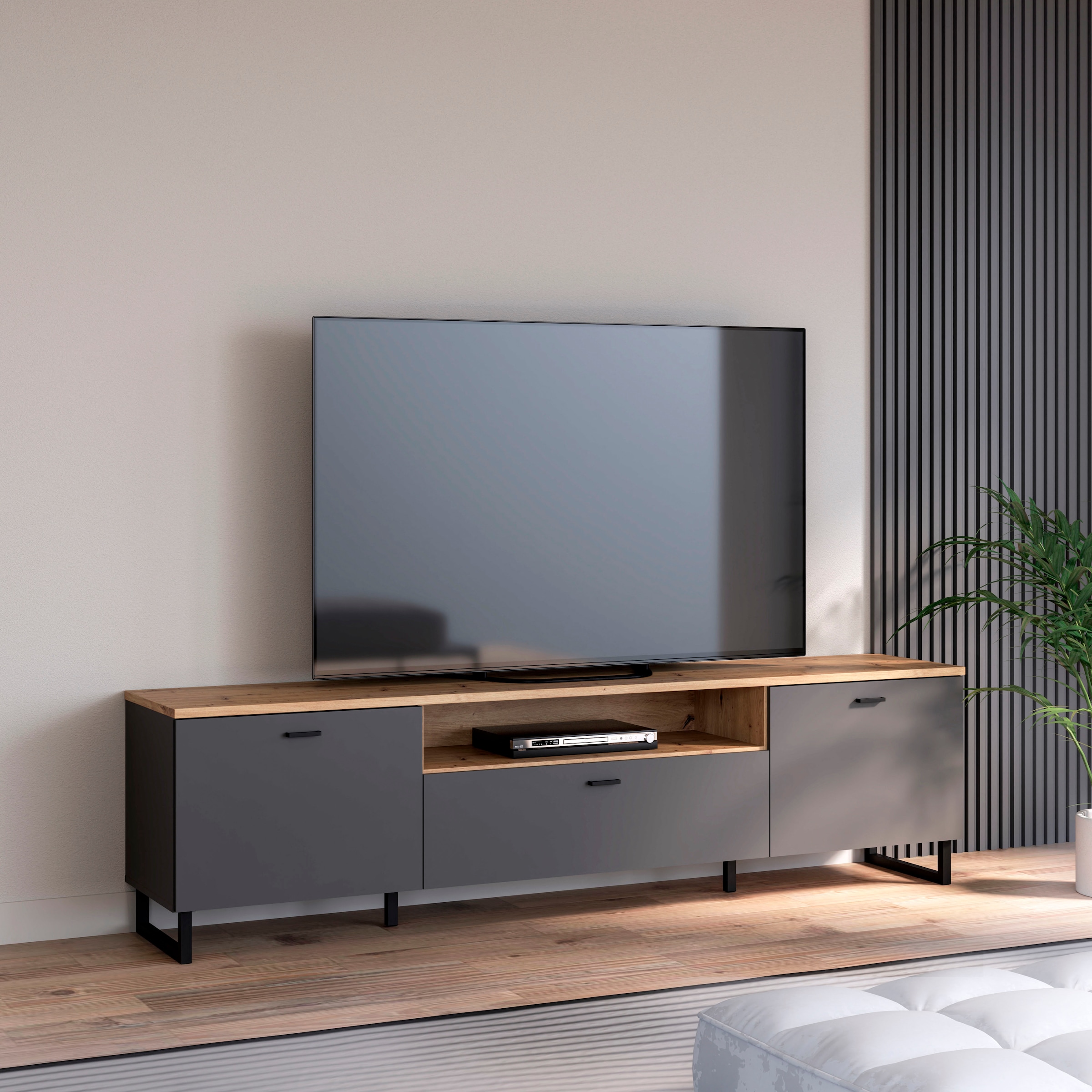 FORTE TV-Schrank, Breite ca. 214 cm Raten kaufen auf
