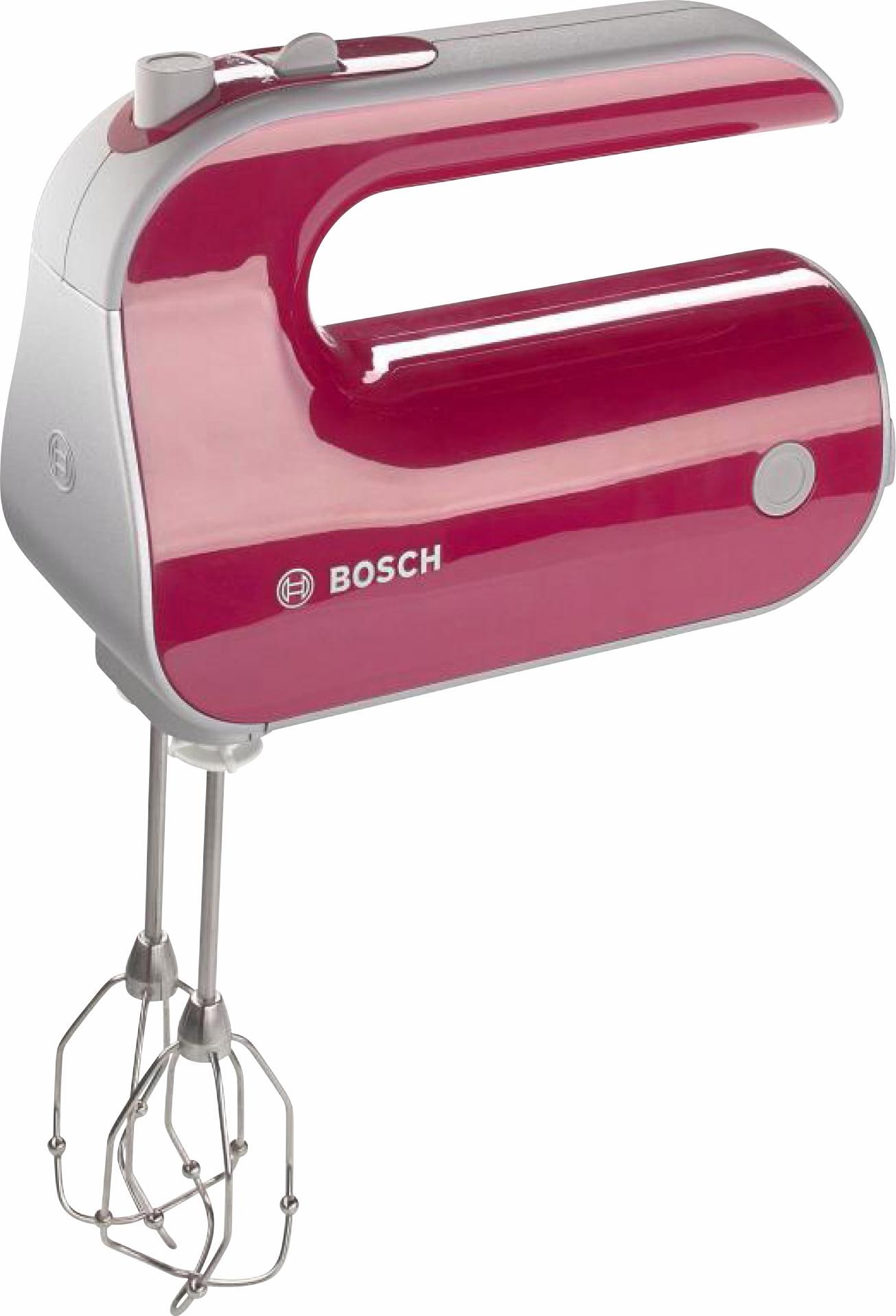 BOSCH Handmixer »Styline Colour MFQ40304«, 500 W, 5 Stufen plus Turbostufe,  2 Rührbesen, 2 Edelstahl-Knethaken mit 3 Jahren XXL Garantie