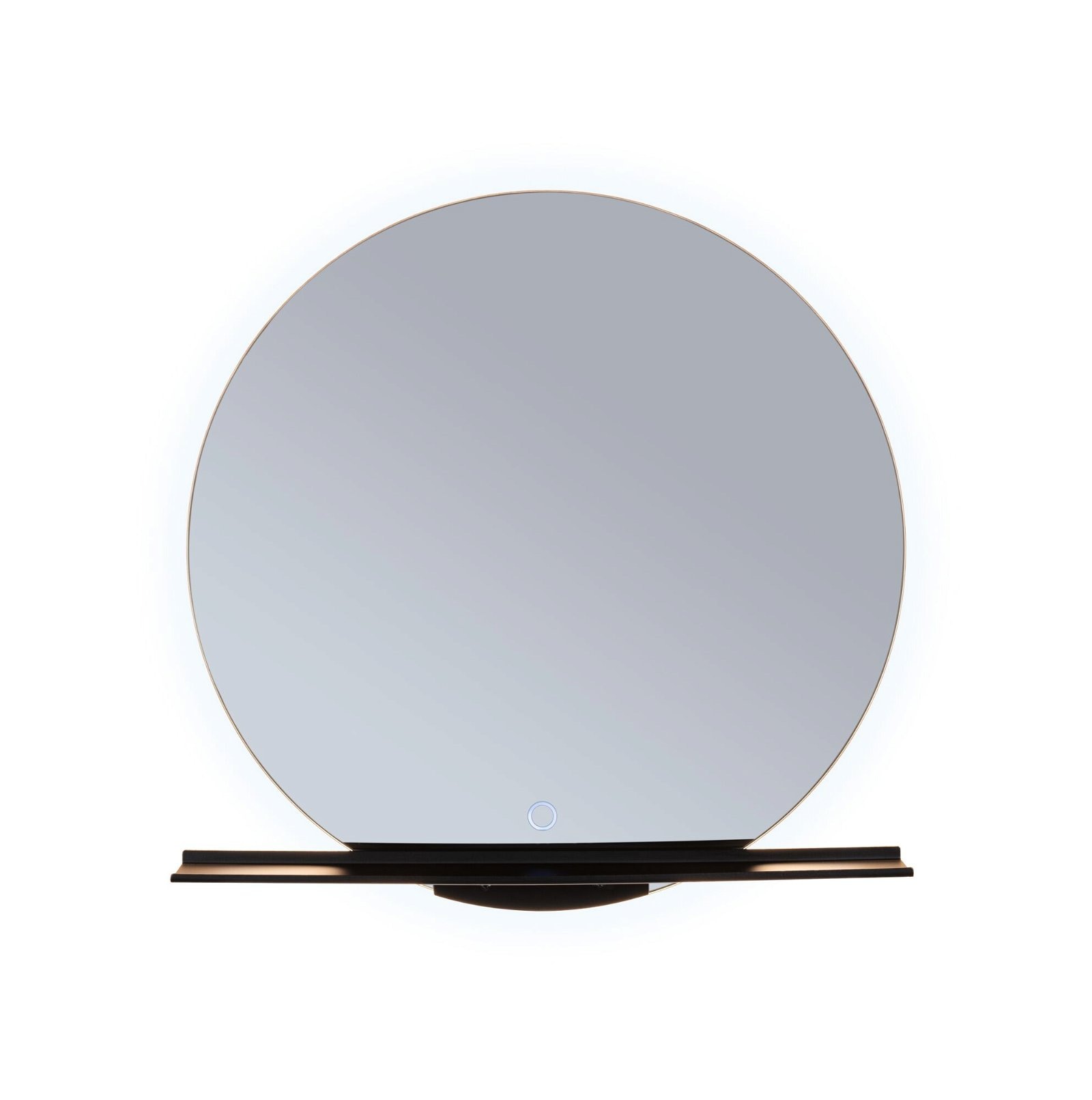 Paulmann LED Bad-Spiegelleuchte »Spiegel Miro«, Schutzart IP44, integr. LED Leuchtmodul, Touch-Funktion, Ø 50,0 cm