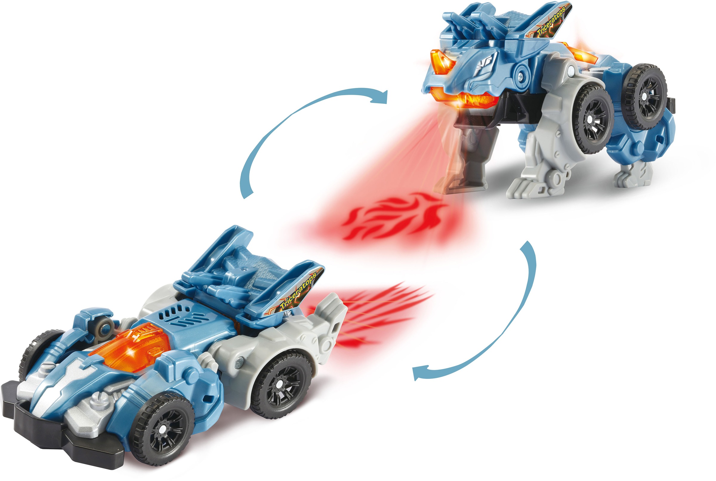 Vtech® Spielfigur »Switch & Go Dinos, Fire-Mini-Triceratops«