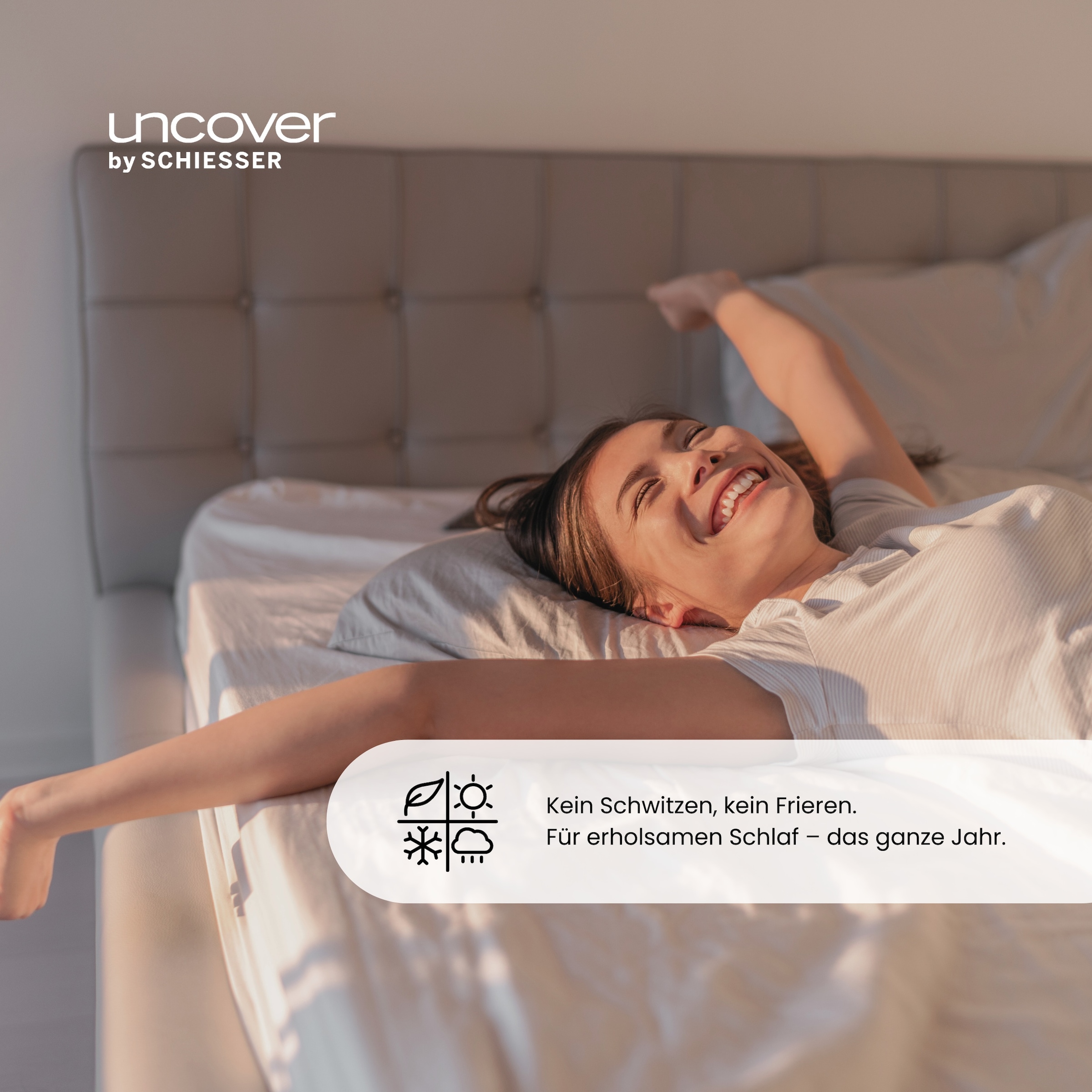 uncover by SCHIESSER Spannbettlaken »New Jersey aus 100% Baumwolle«, Made in Green