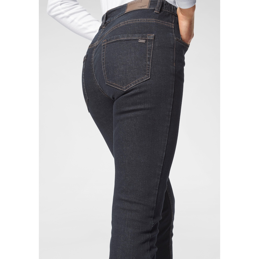 Arizona Slim-fit-Jeans »Bund mit seitlichem Gummizugeinsatz«