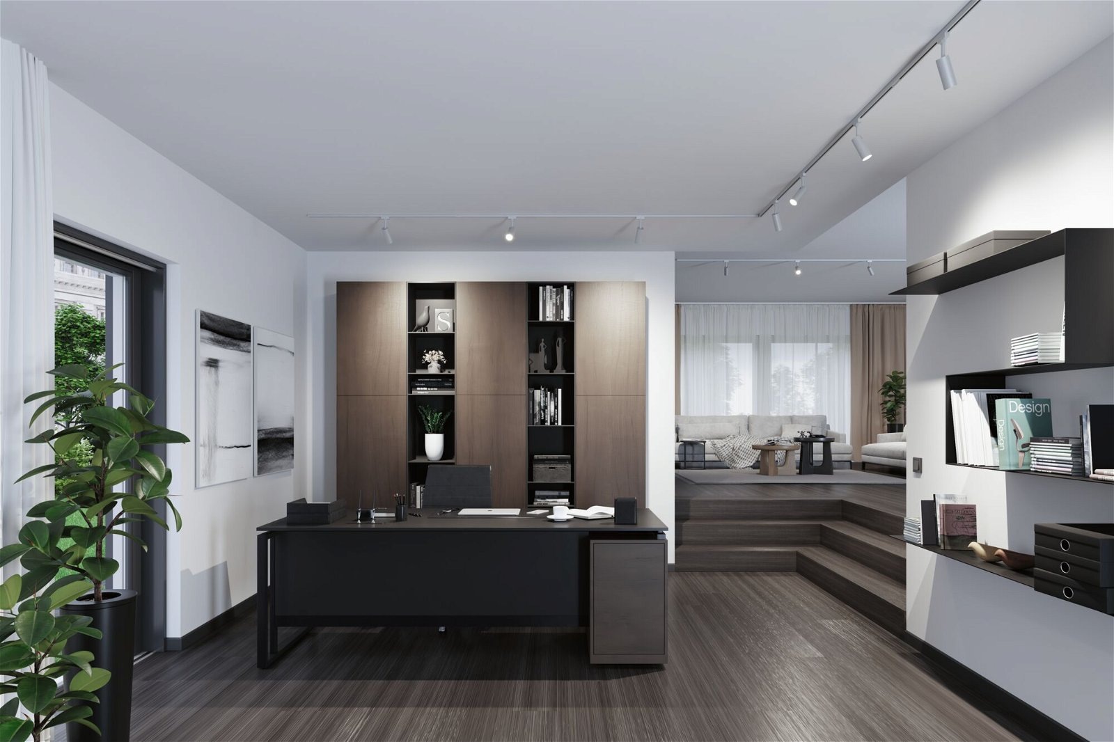 Paulmann Schienensystem-Leuchten »URail Schienenspot Tubo Einzelspot 234lm 4,5W 4000K 230V Chrom matt« LED-Modul 1 Stk. Neutralweiß