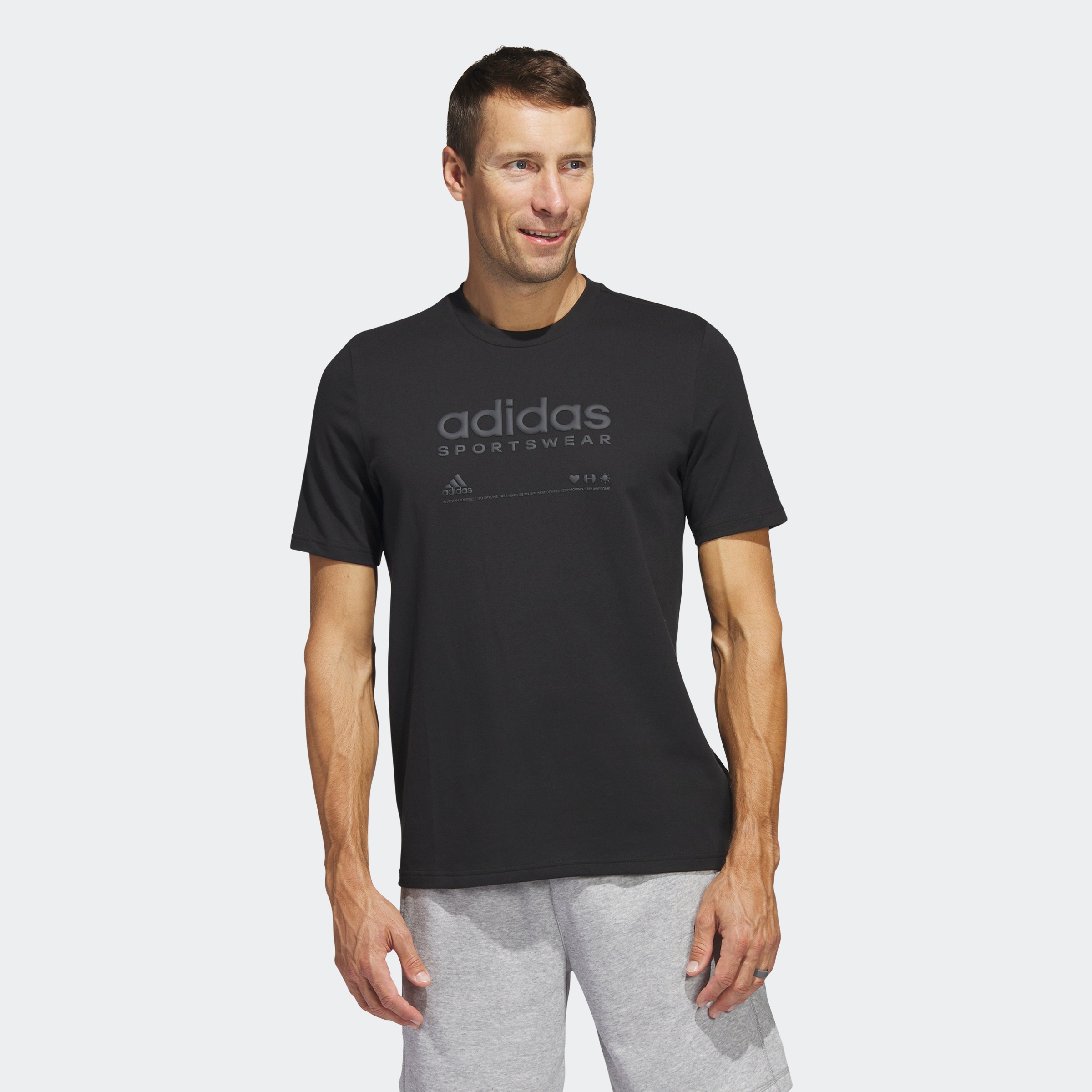 adidas Sportswear T-Shirt »ADIDAS LOUNGE GRAPHIC«