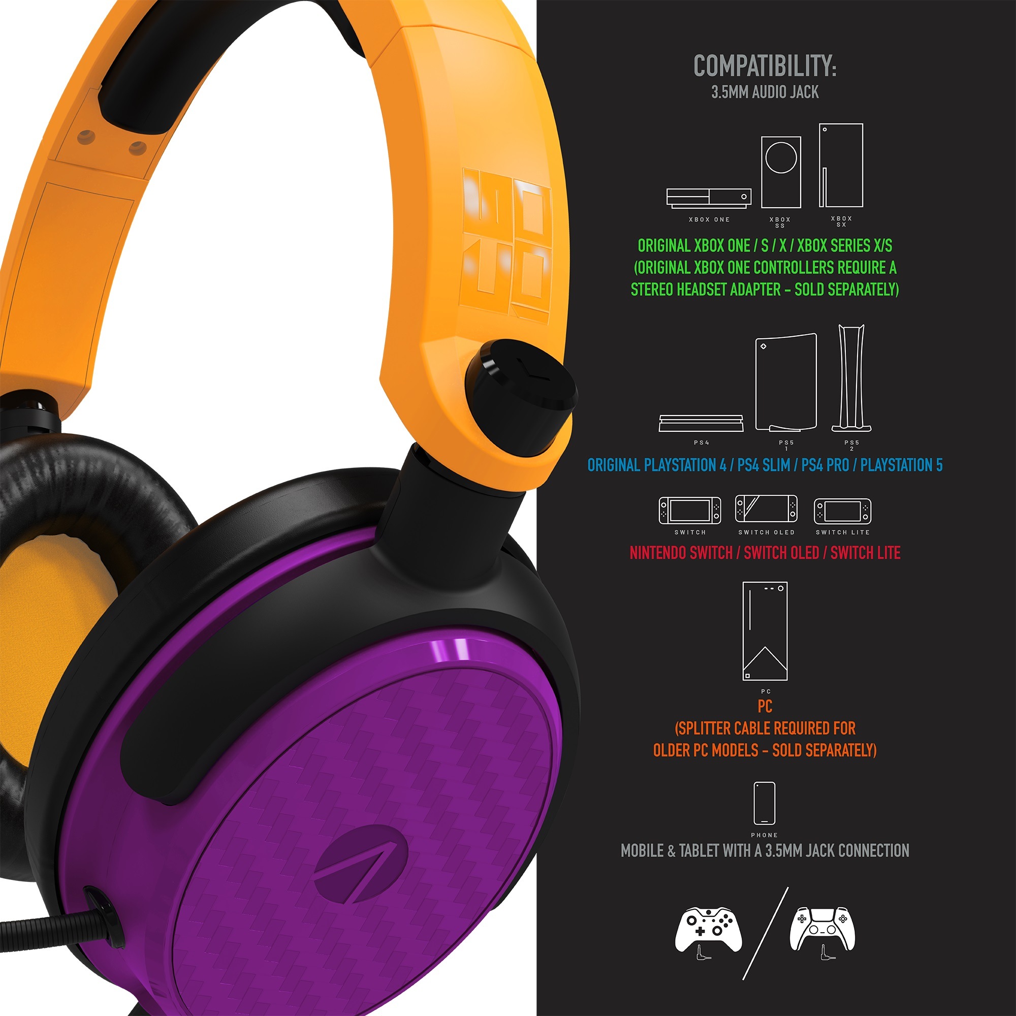 Stealth Gaming-Headset »Multiformat Stereo Gaming Headset C6-100«