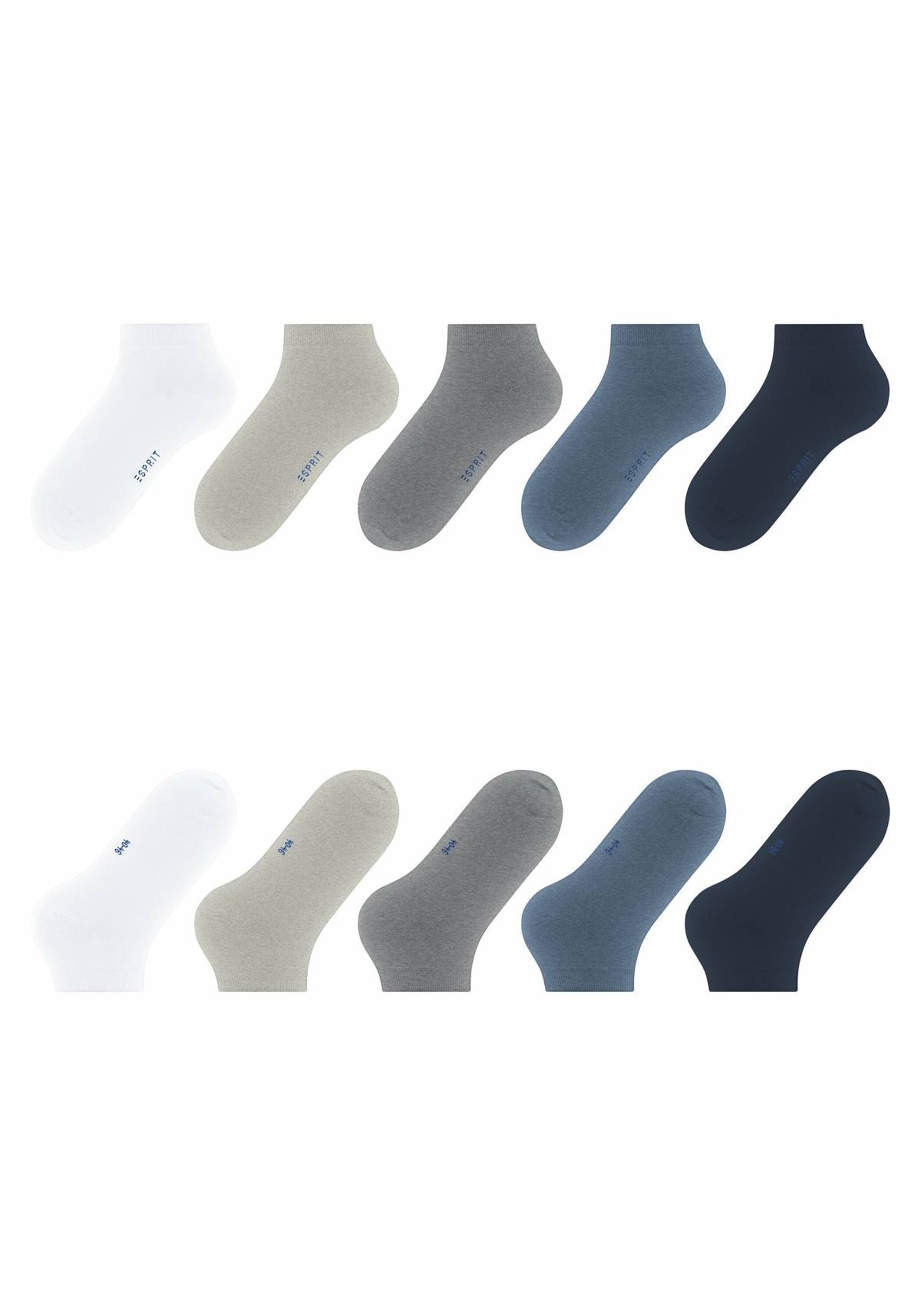 Esprit Socken »Socken Solid-Mix SN 5P 5er Pack«