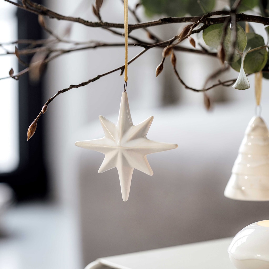 like. by Villeroy & Boch Weihnachtsfigur »Ornament Stern Winter Glow beige«
