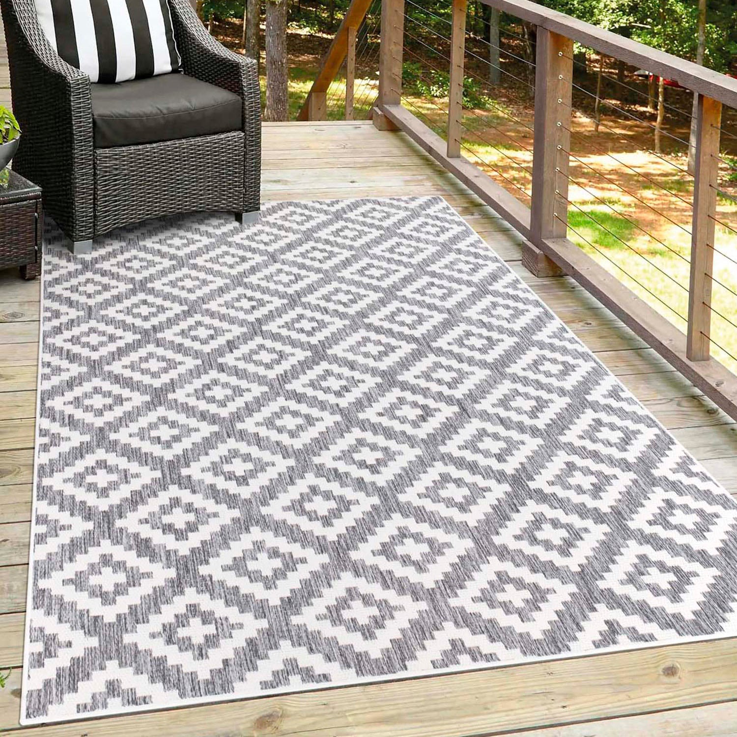 Carpet City Outdoorteppich »Outdoor 461«, rechteckig, 5 mm Höhe