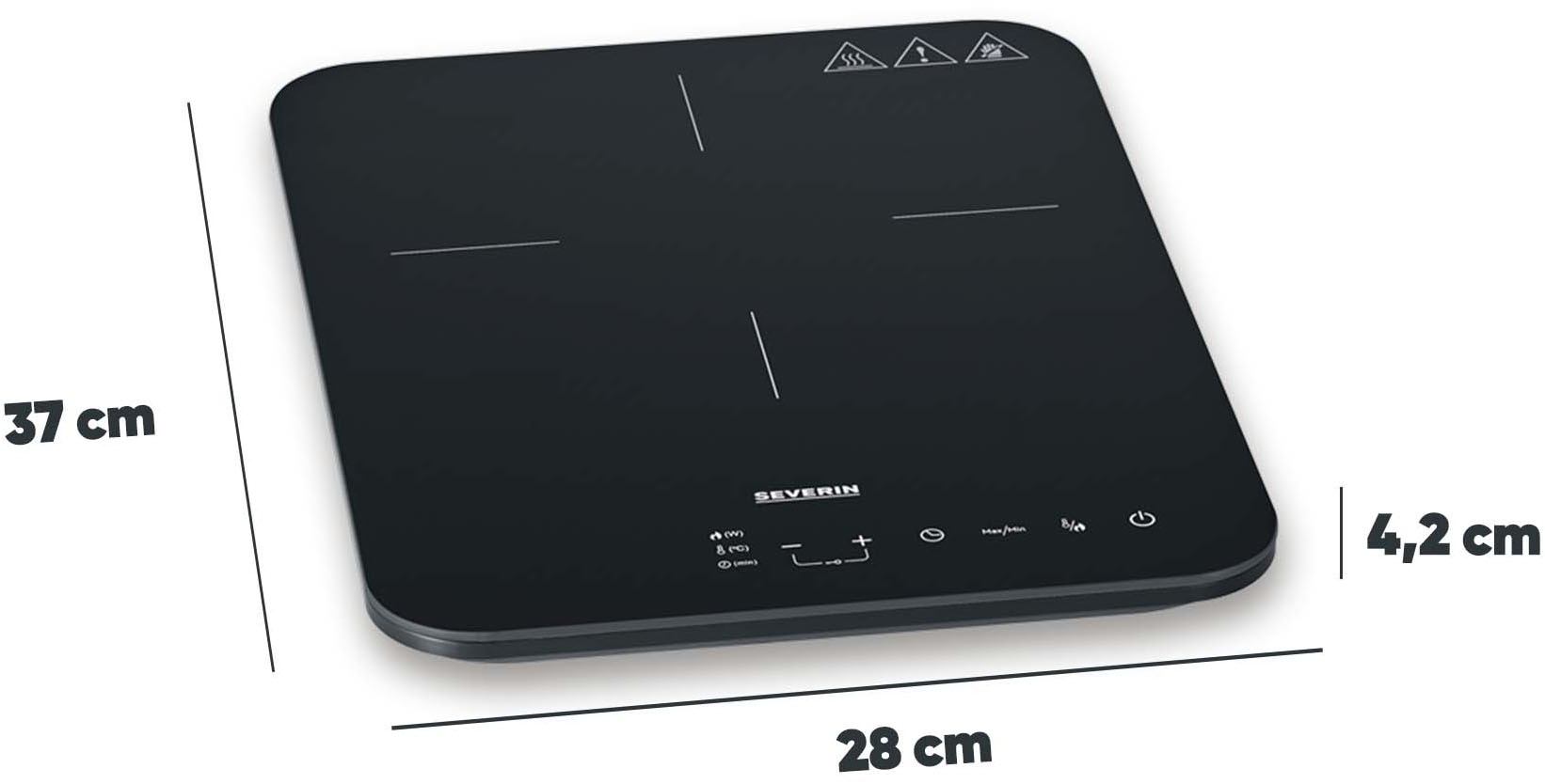 Severin Einzel-Induktionskochplatte »KP 1032«