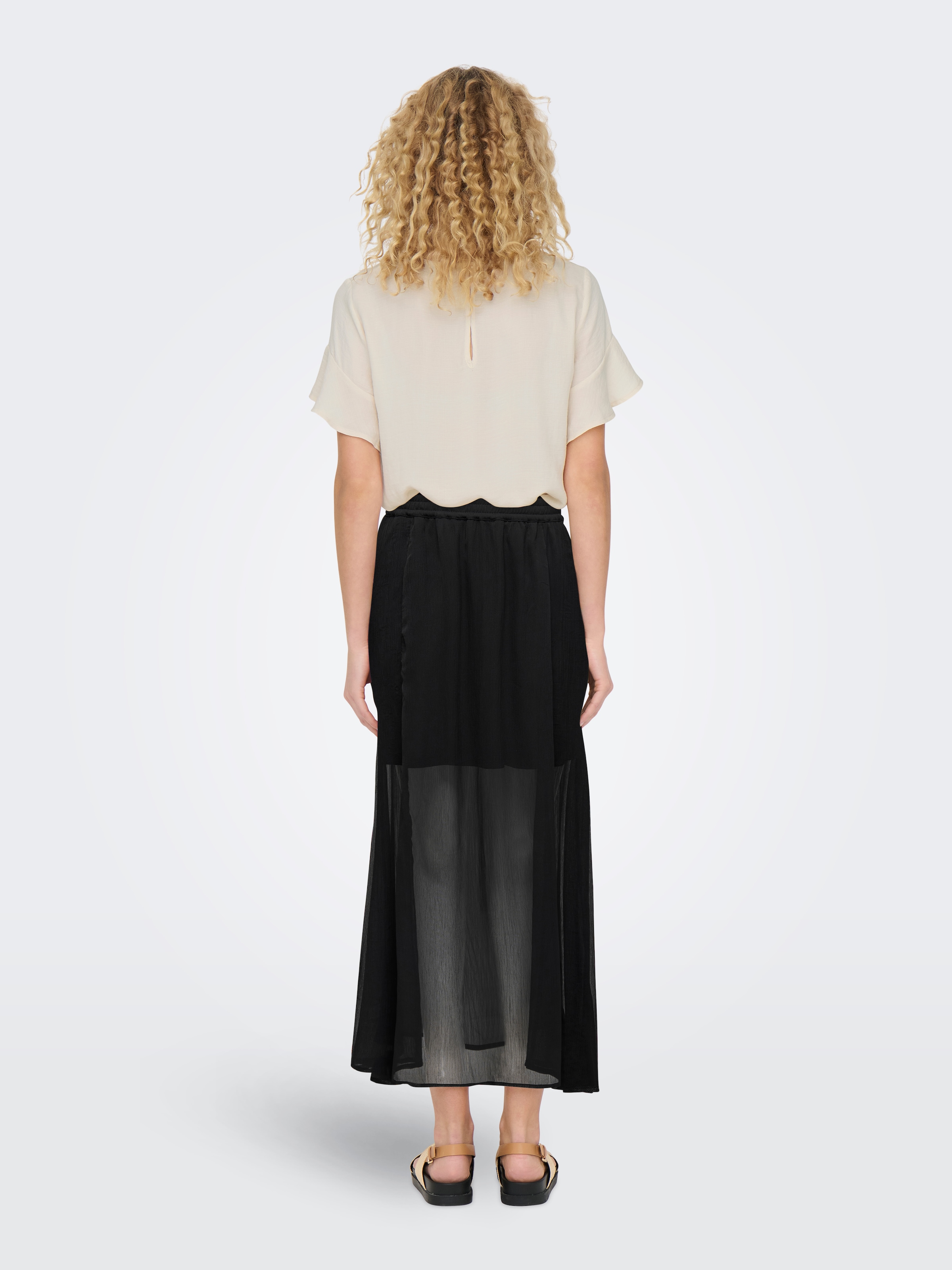 ONLY Faltenrock »ONLASTA LIFE SLIT ANKEL SKIRT PTM«
