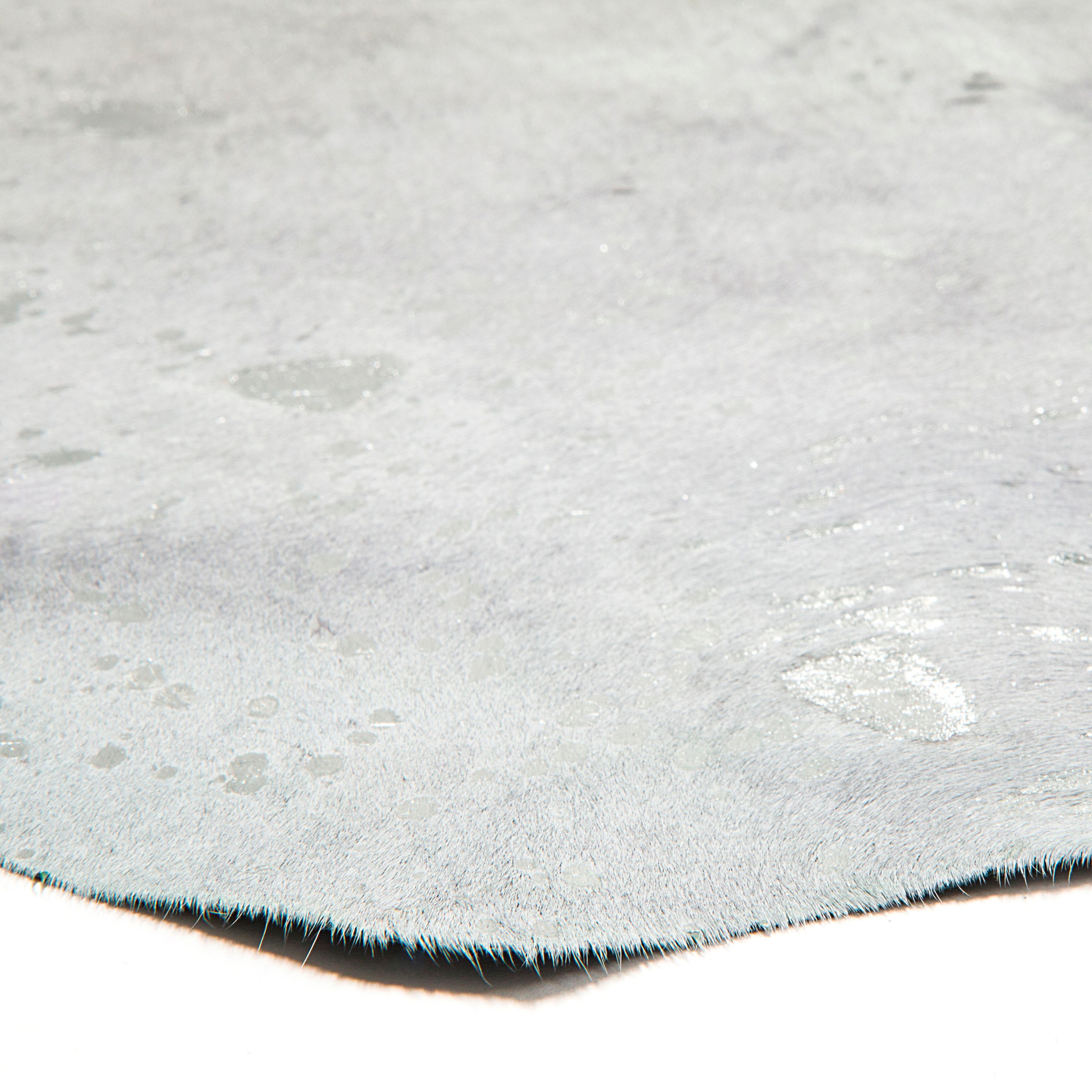 my home Fellteppich »Elaya« fellförmig 12 mm Höhe stilvoll, Teppich aus Leder