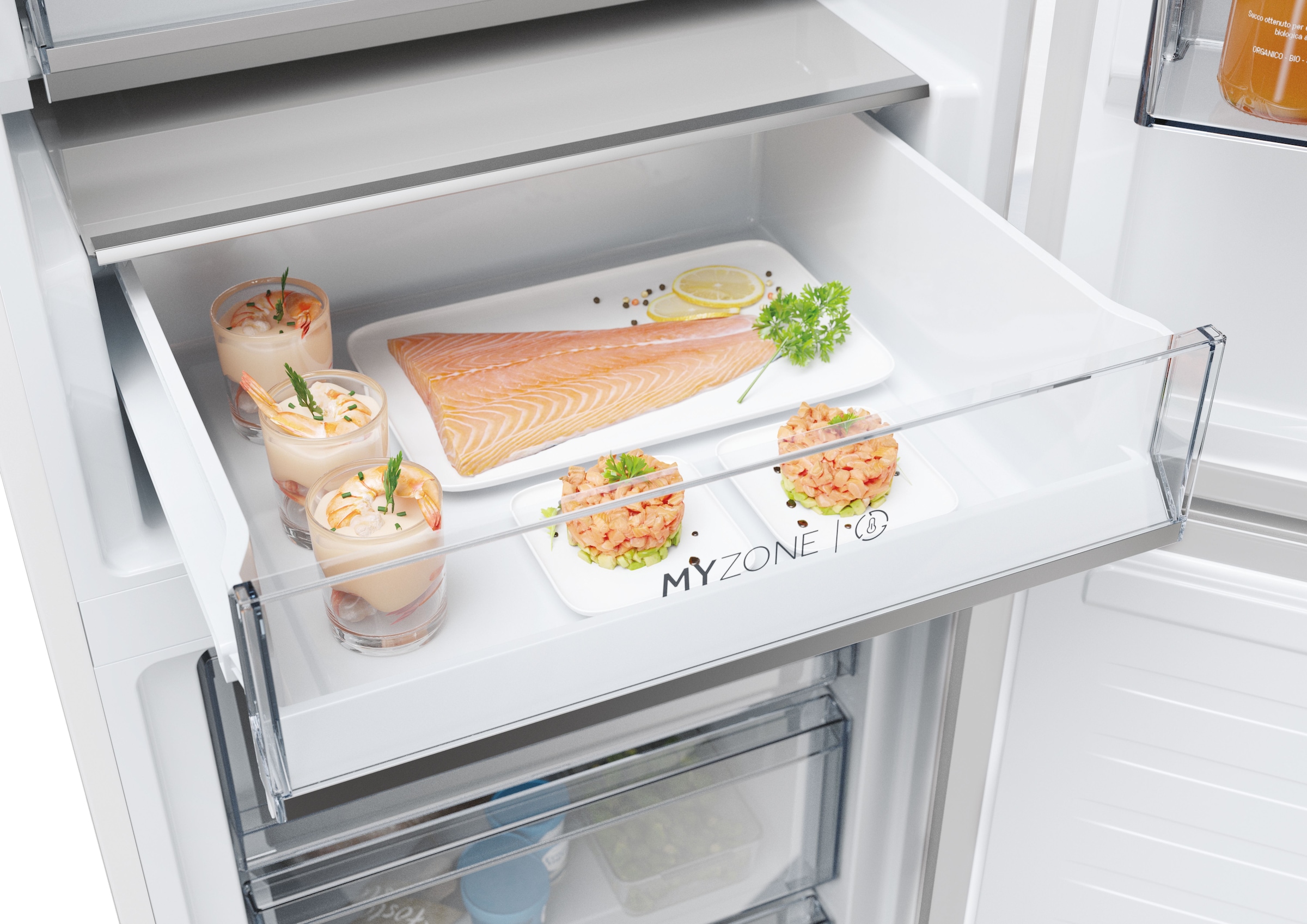 Haier Kühl-/Gefrierkombination 2D 60 SERIES 5 PRO »HDPW5618CNPW«, 185 cm hoch, 60 cm breit, MyZone Plus, HumidityZone, Total No Frost