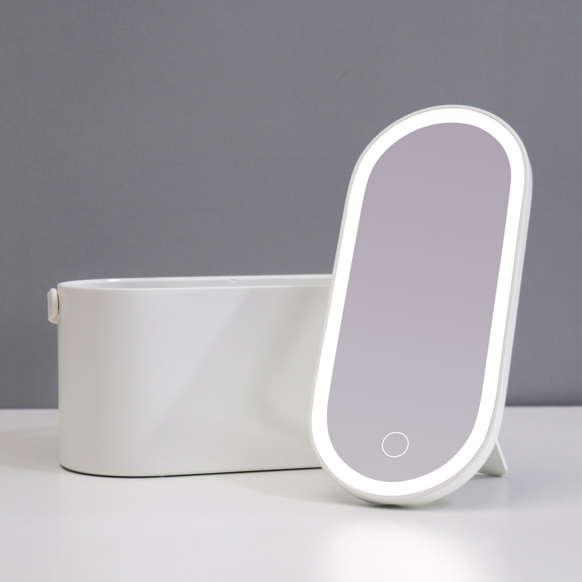 AILORIA LED-Lichtspiegel »Beautycase mit dimmbarem LED-Spiegel (USB) MAGNIFIQUE«