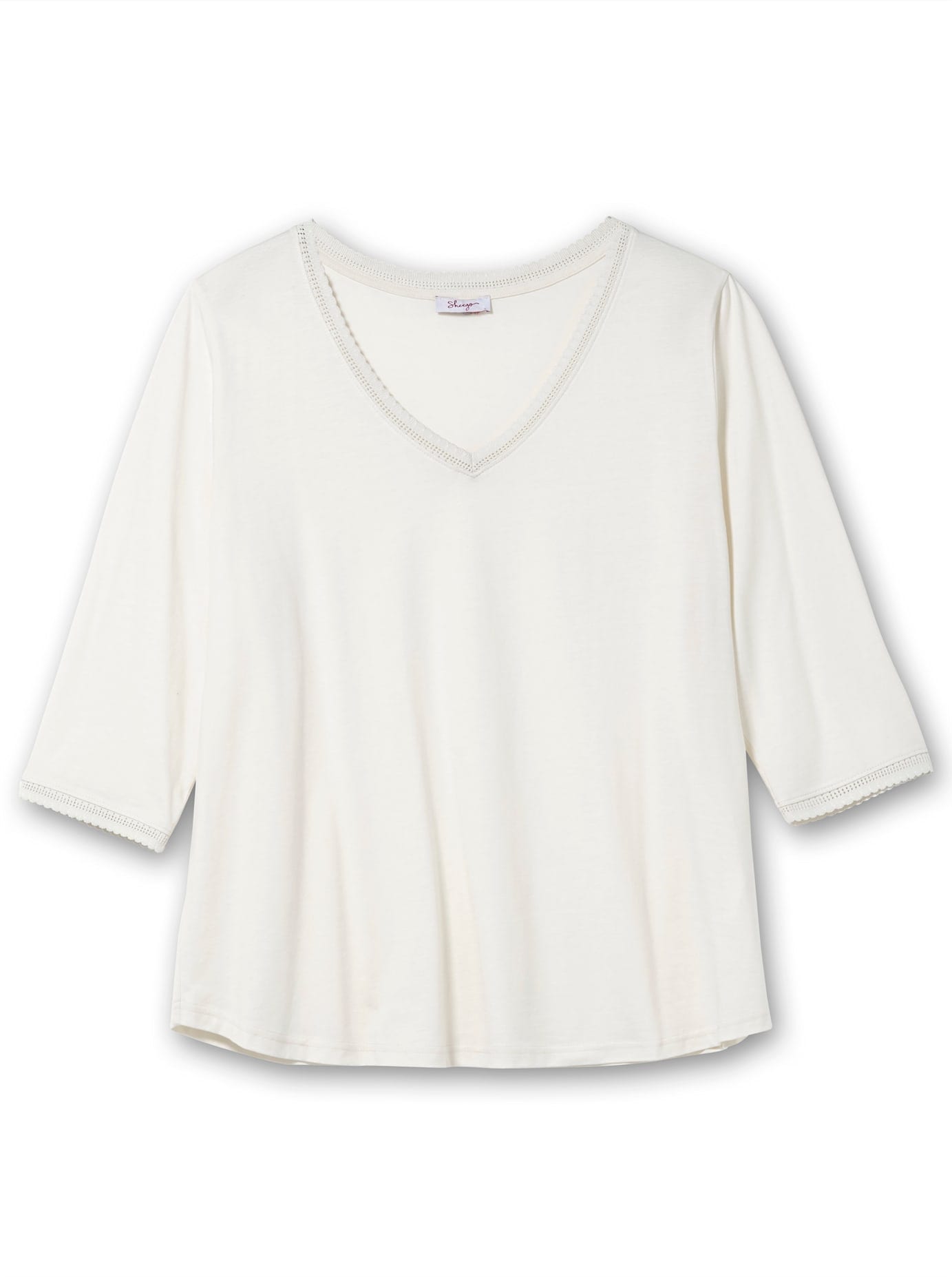 Sheego 3/4-Arm-Shirt »3/4-Arm-Shirt« 1 tlg. tlg.