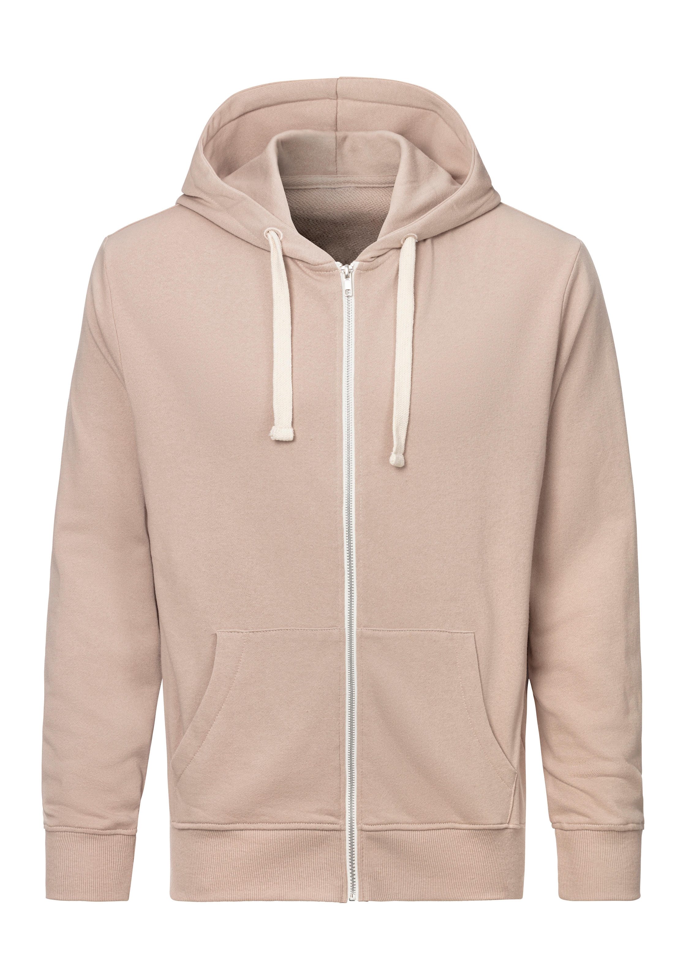 KangaROOS Kapuzensweatjacke, mit Kapuze, kontrast Zipper und kontrast Bänder