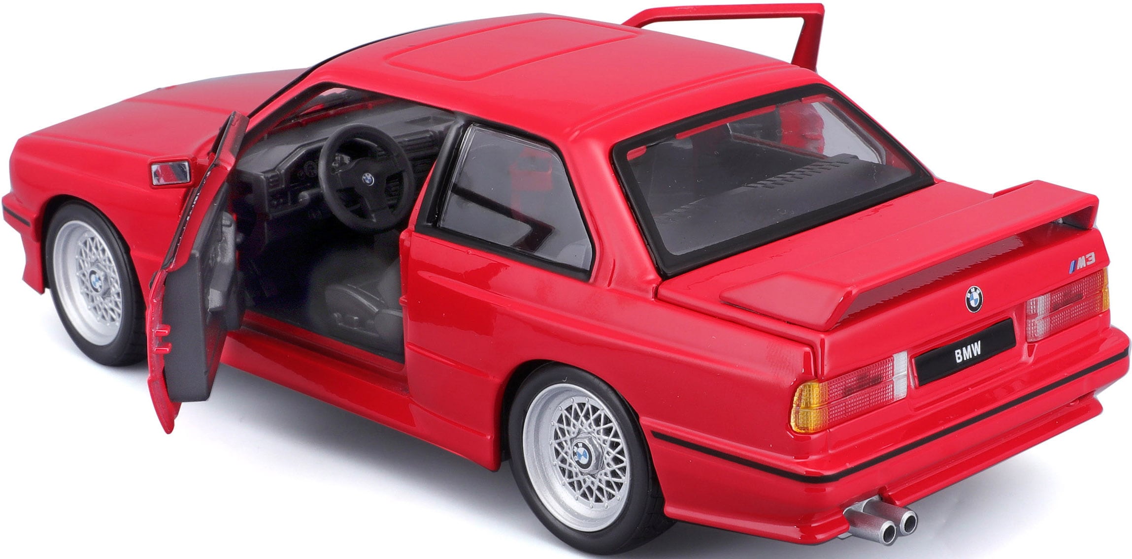 Bburago Sammlerauto »BMW M3 (E30) 88, rot«, 1:24