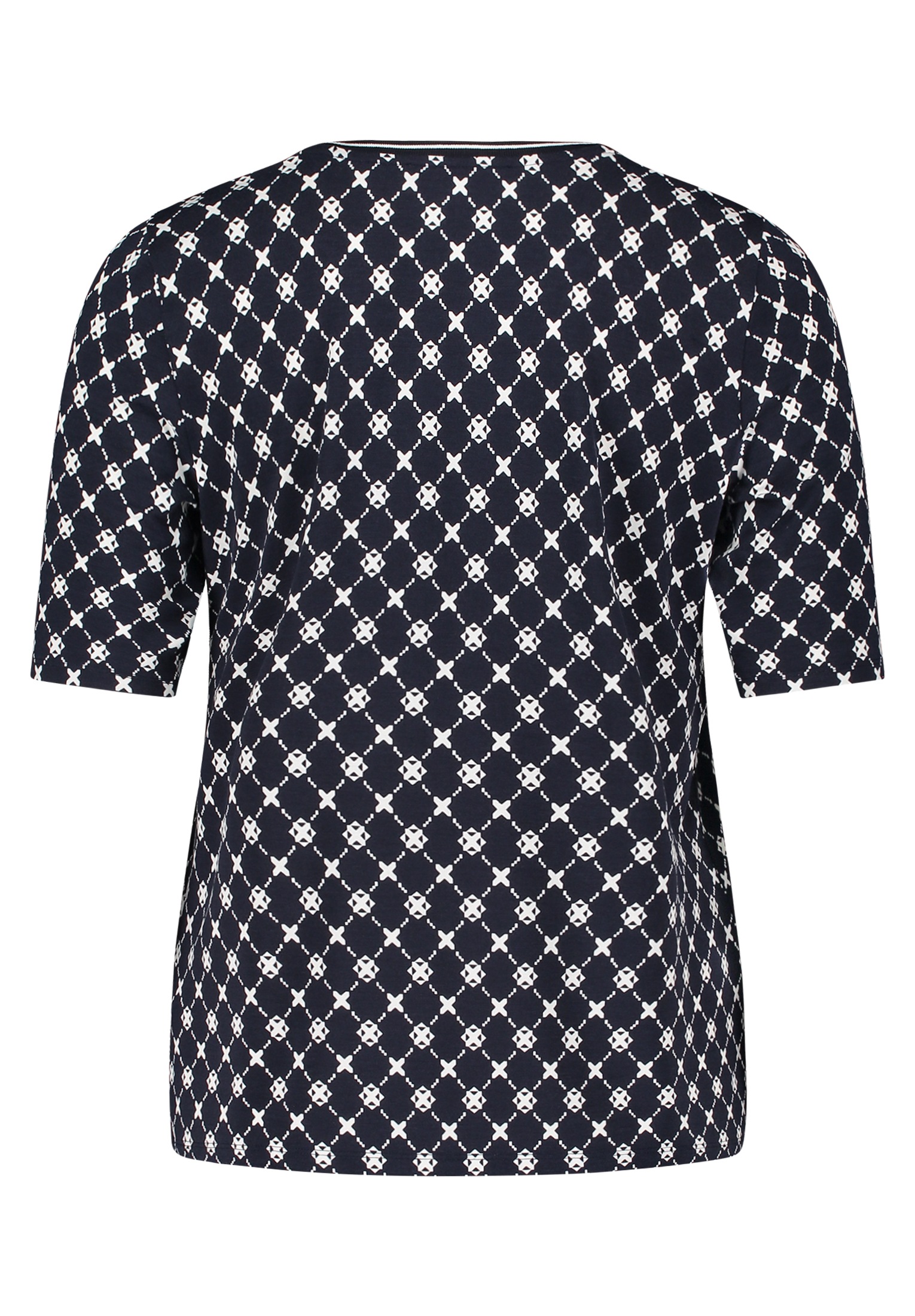 Betty Barclay Rundhalsshirt »Basic Shirt mit Rippbündchen«