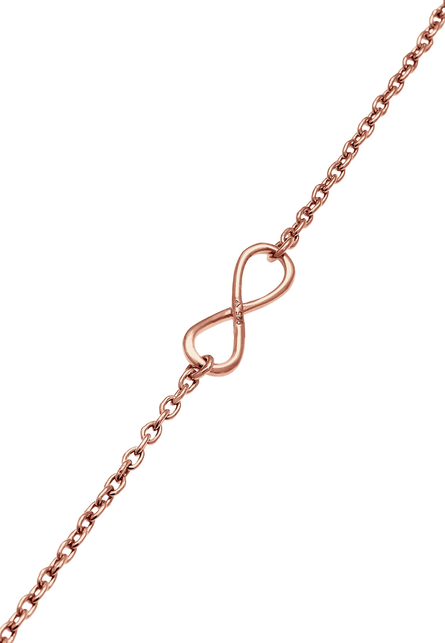Elli Armkette »Armband Basic Infinity Unendlichkeit Symbol 925 Silber«