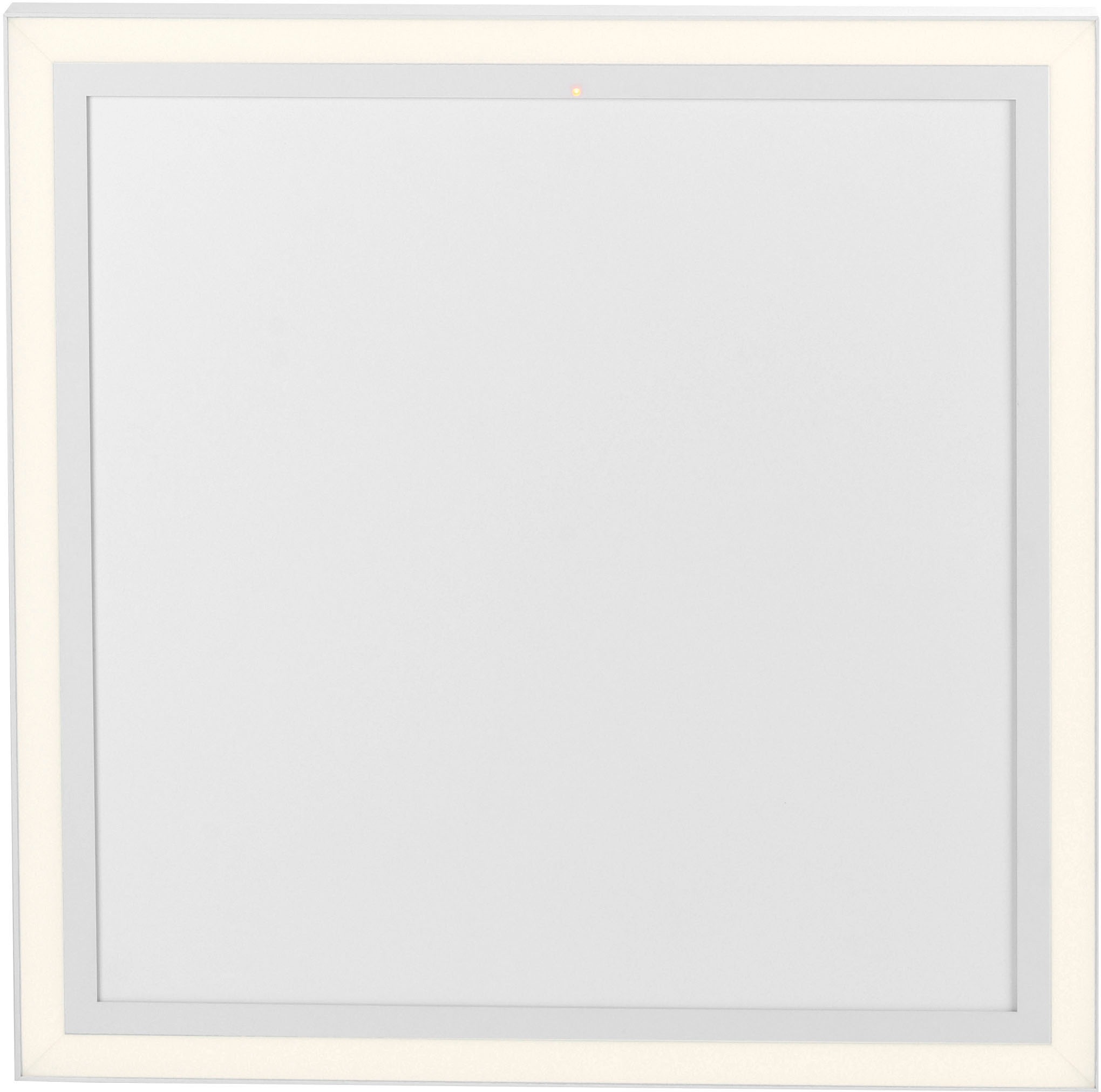 JUST LIGHT Deckenleuchte »BEROA«, 1 flammig, Leuchtmittel LED-Board | LED fest integriert, Deckenpanel mit IR-Heizung 450W, Funk Fernbed., Funkthermostat