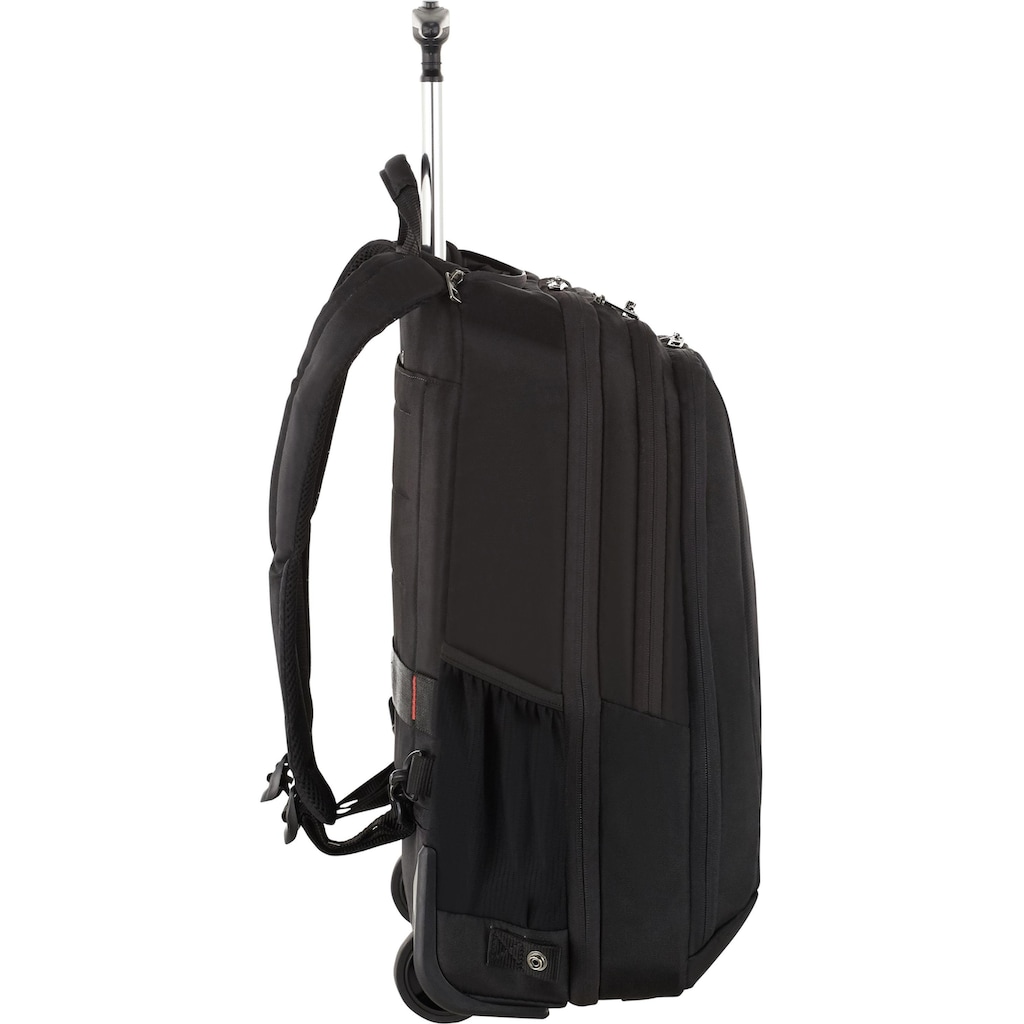 Samsonite Laptoprucksack »Guardit 2.0, black, mit 2 Rollen und Trolleyfunktion«